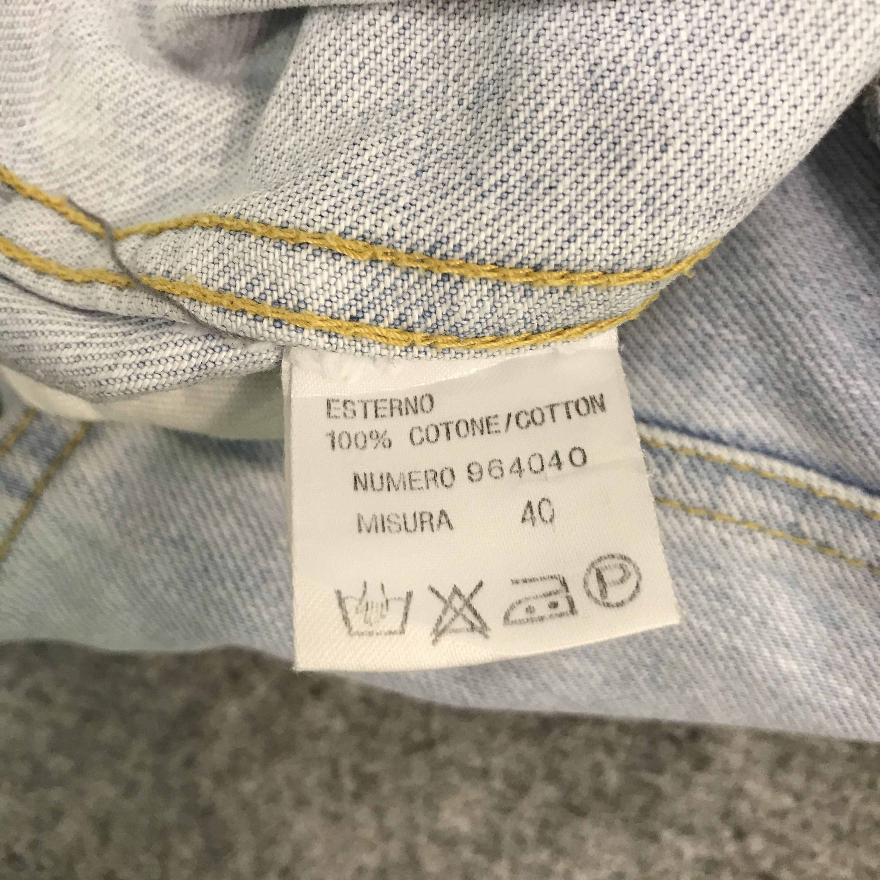 Designer × Japanese Brand JAPAN PANINARO DENIM LIGHT WASH CROPPED JACKET Size US L / EU 52-54 / 3 - 13 Thumbnail
