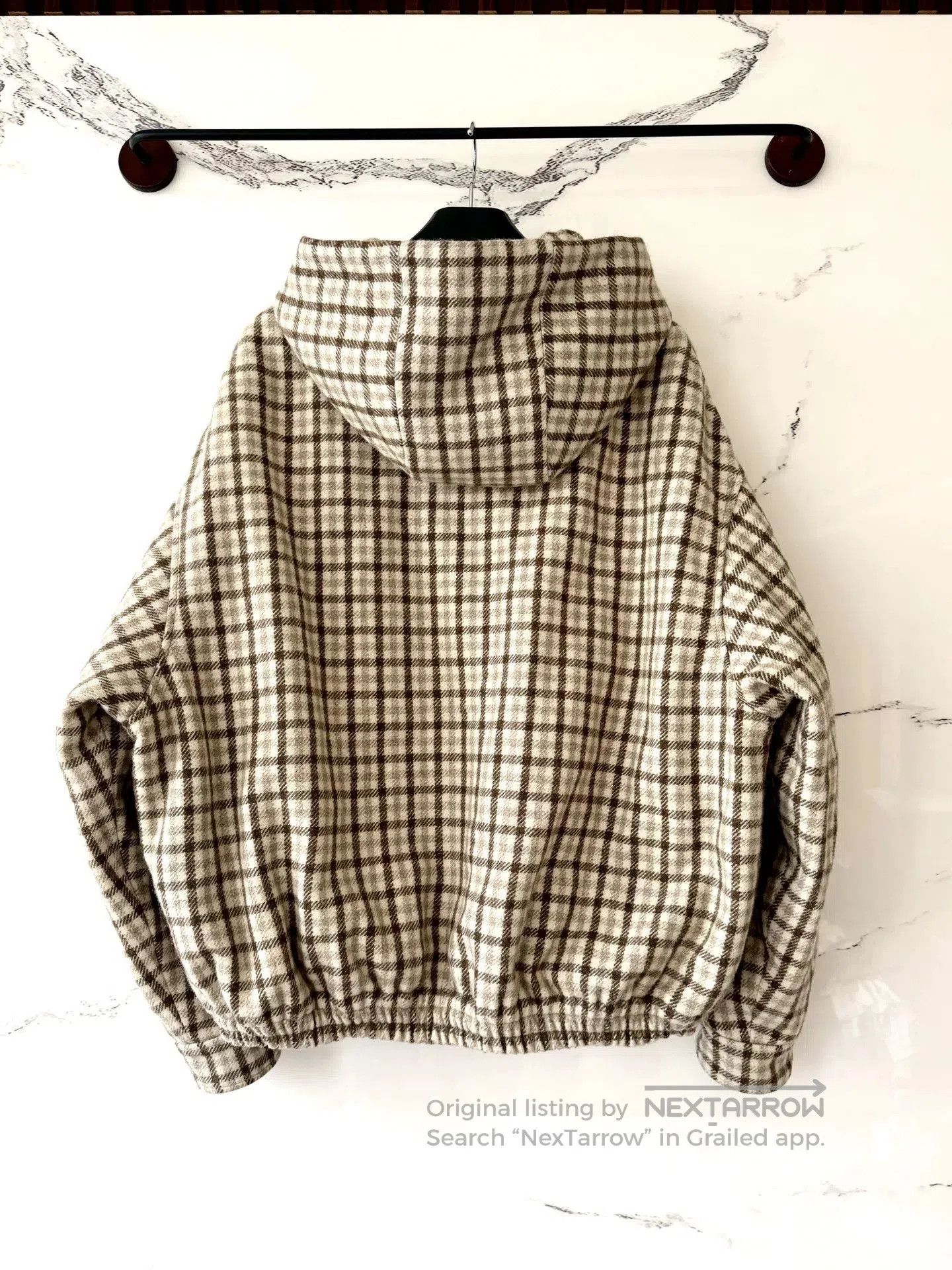 Miu Miu miumiu checked hooded zip. Size US M / EU 48-50 / 2 - 4 Thumbnail