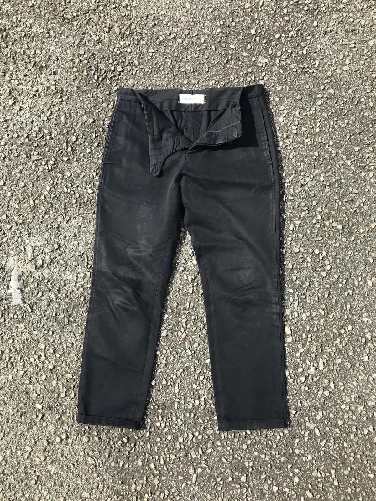 Marni Vintage Marni Distressed Pants Size US 32 / EU 48 - 3 Thumbnail