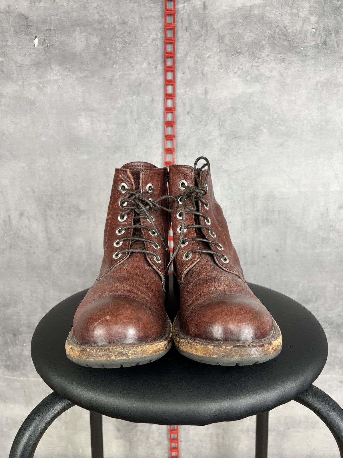 MoMA MOMA Leather Ankle Boots EU 38 Women / Unisex Brown Size US 8 / IT 38 - 4 Thumbnail