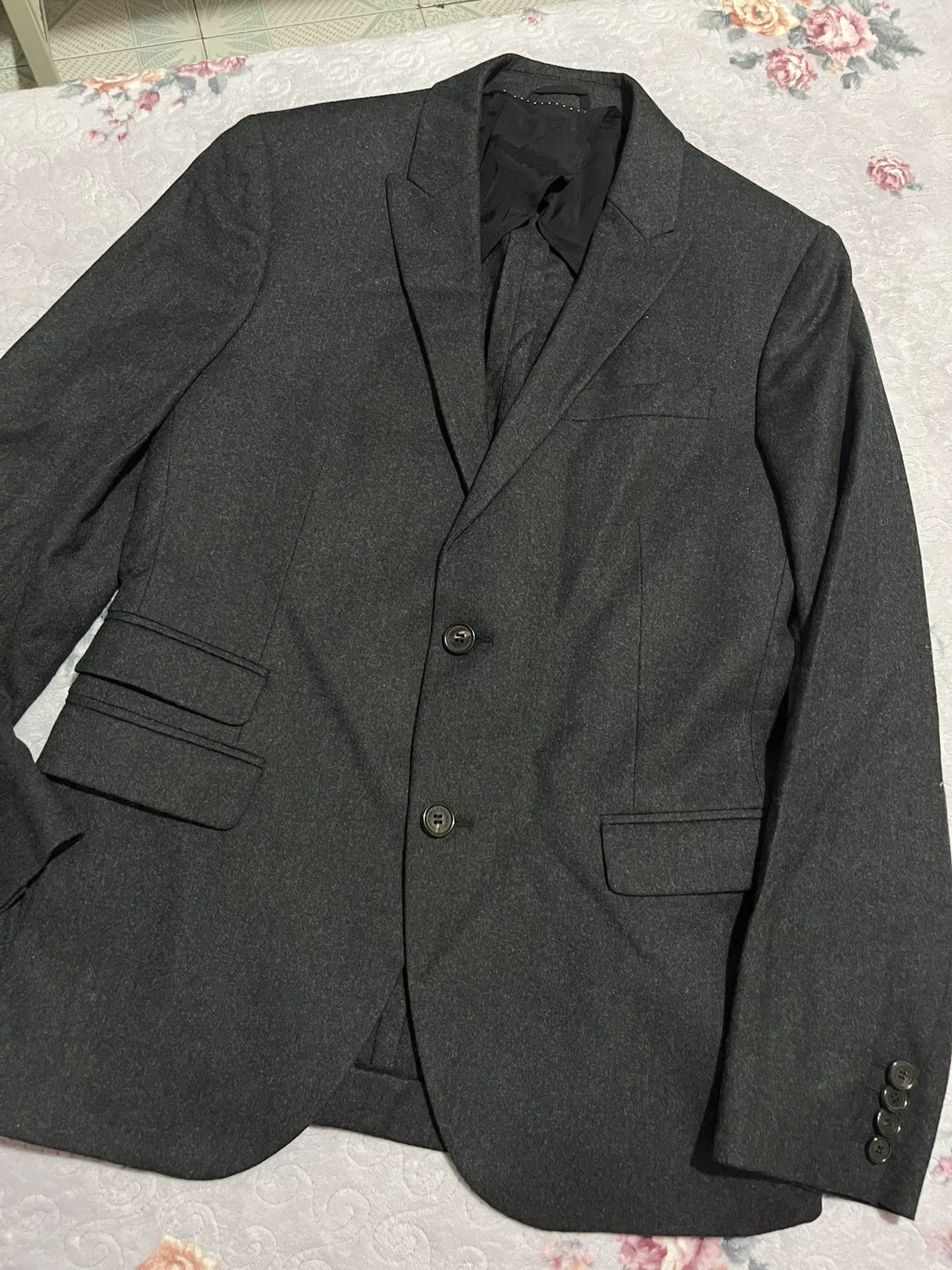 Neil Barrett Neil Barrett Men's Gray Blended Suit Size US S / EU 44-46 / 1 - 1 Thumbnail