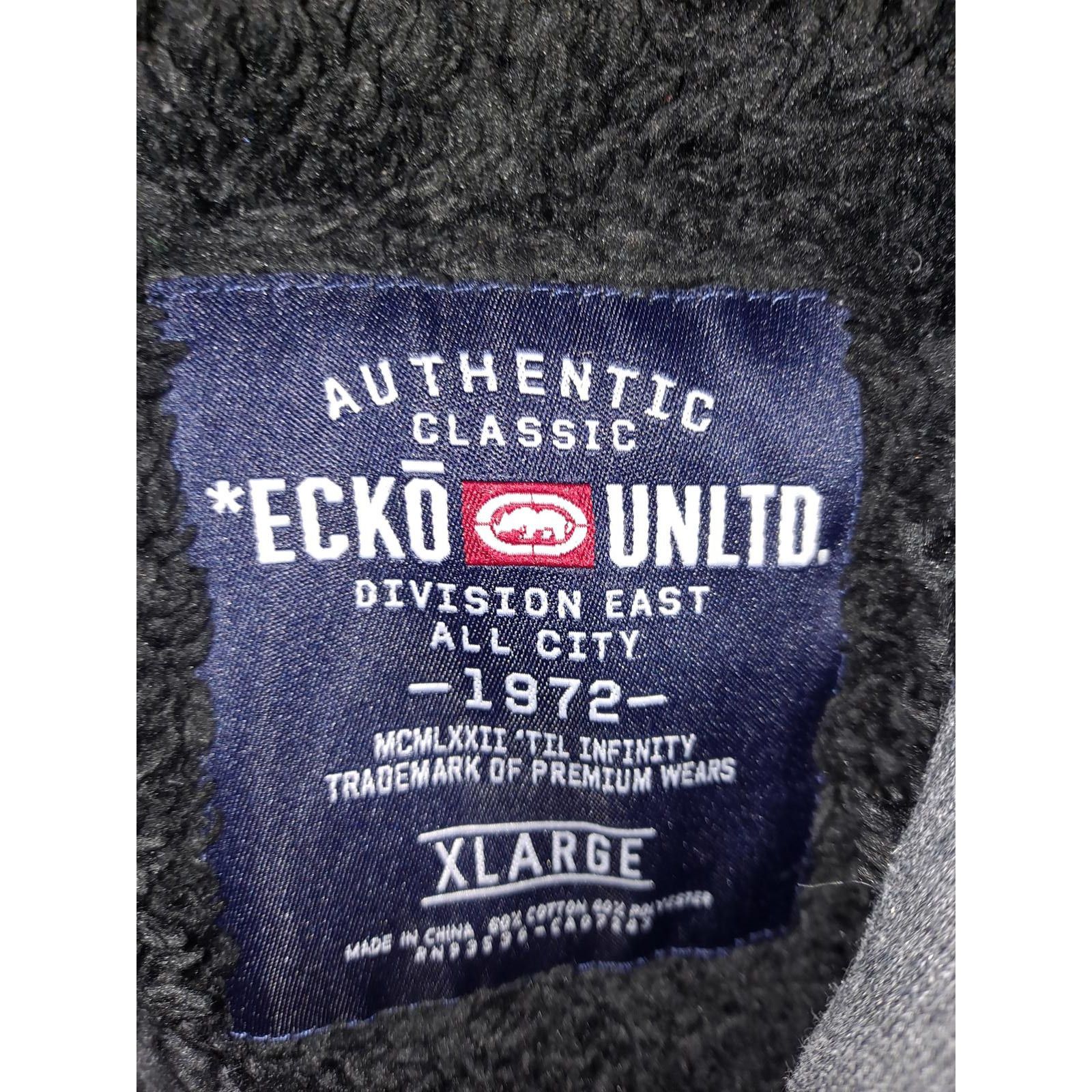 Ecko Unltd. Ecko Unltd Full Zip Hooded Sweatshirt Sherpa Lined Size XL Size US XL / EU 56 / 4 - 3 Thumbnail
