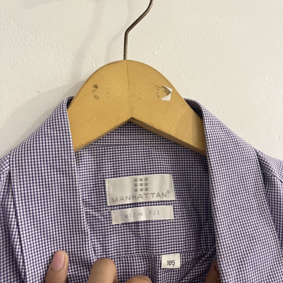 Japanese Brand manhattan - ss button up shirt Size US L / EU 52-54 / 3 - 4 Thumbnail