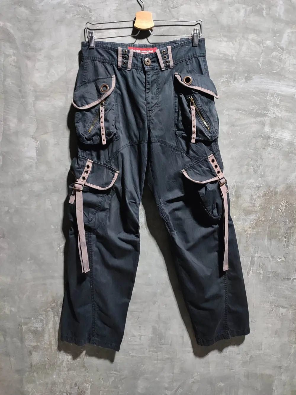 Other Jambangee Multipocket Tactical Cargo Pants bondage Punk Size US 31 - 2 Thumbnail