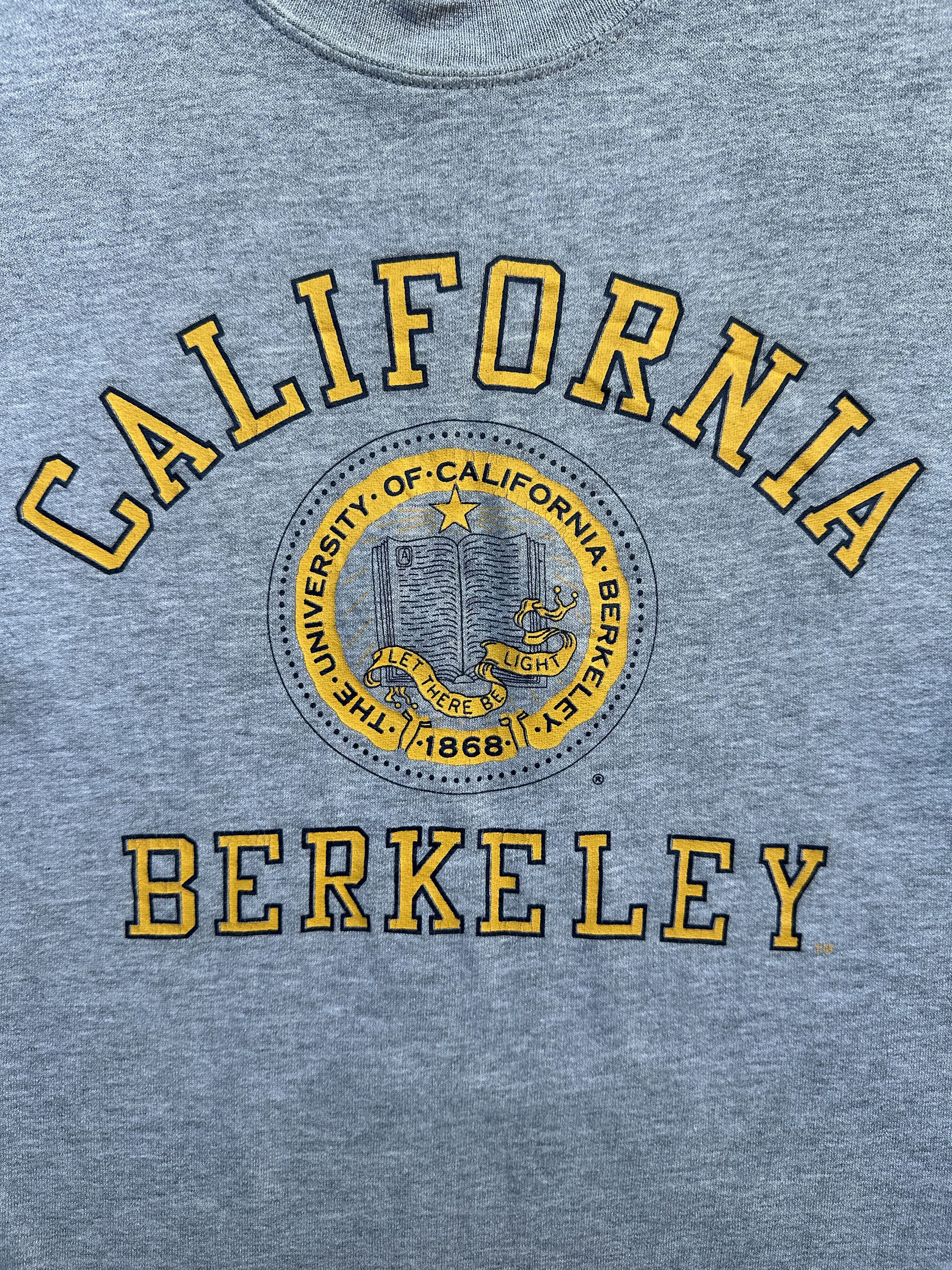 Hanes Vintage 90s University Of California Berkeley Sweatshirt Size US L / EU 52-54 / 3 - 3 Thumbnail