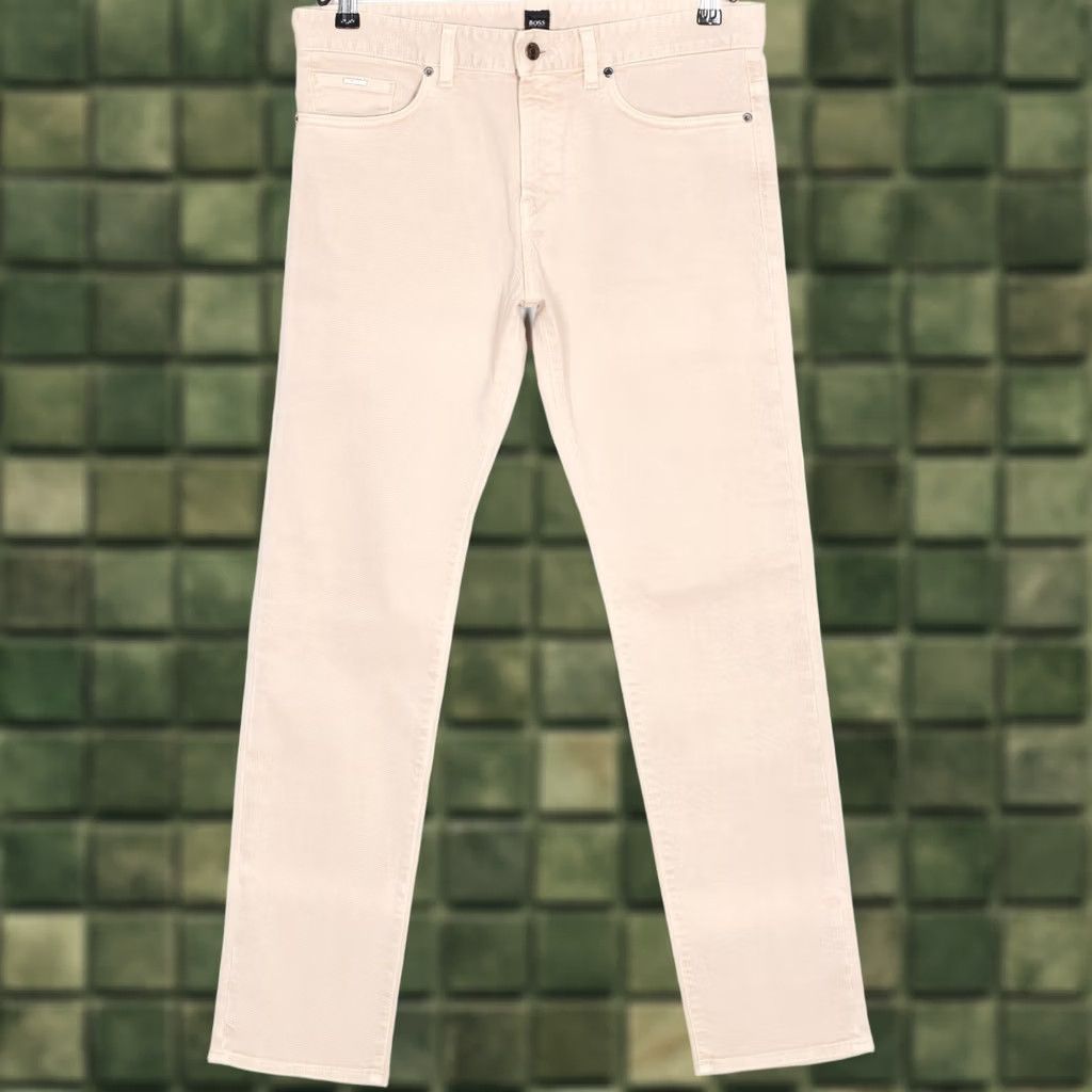 Hugo Boss HUGO BOSS Delaware 3-1 Slim Fit Stretch Jeans Men Size W33 L30 DZ8204 Size US 33 - 1 Thumbnail