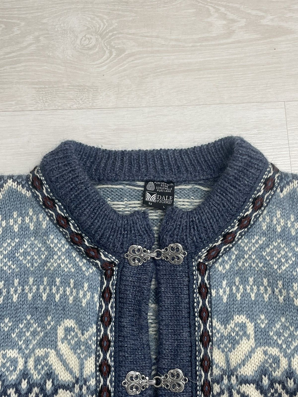 Dale Of Norway × Vintage Dale Of Norway Vintage 90’s Wool Knit Sweater Outdoor Size US L / EU 52-54 / 3 - 2 Thumbnail