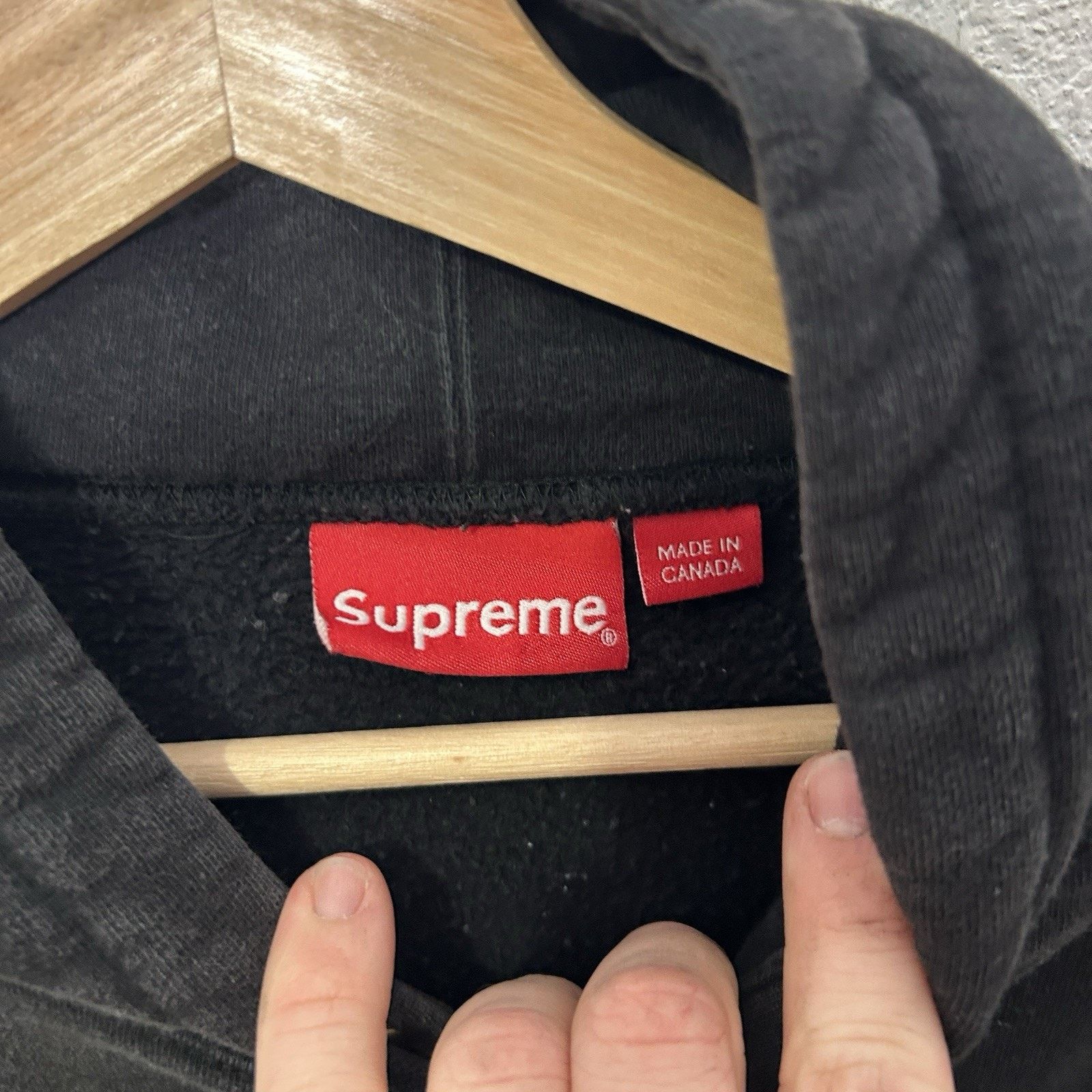 Supreme Supreme Toy Uzi Hooded Sweatshirt “Black Orange” SS19 Size US L / EU 52-54 / 3 - 8 Thumbnail