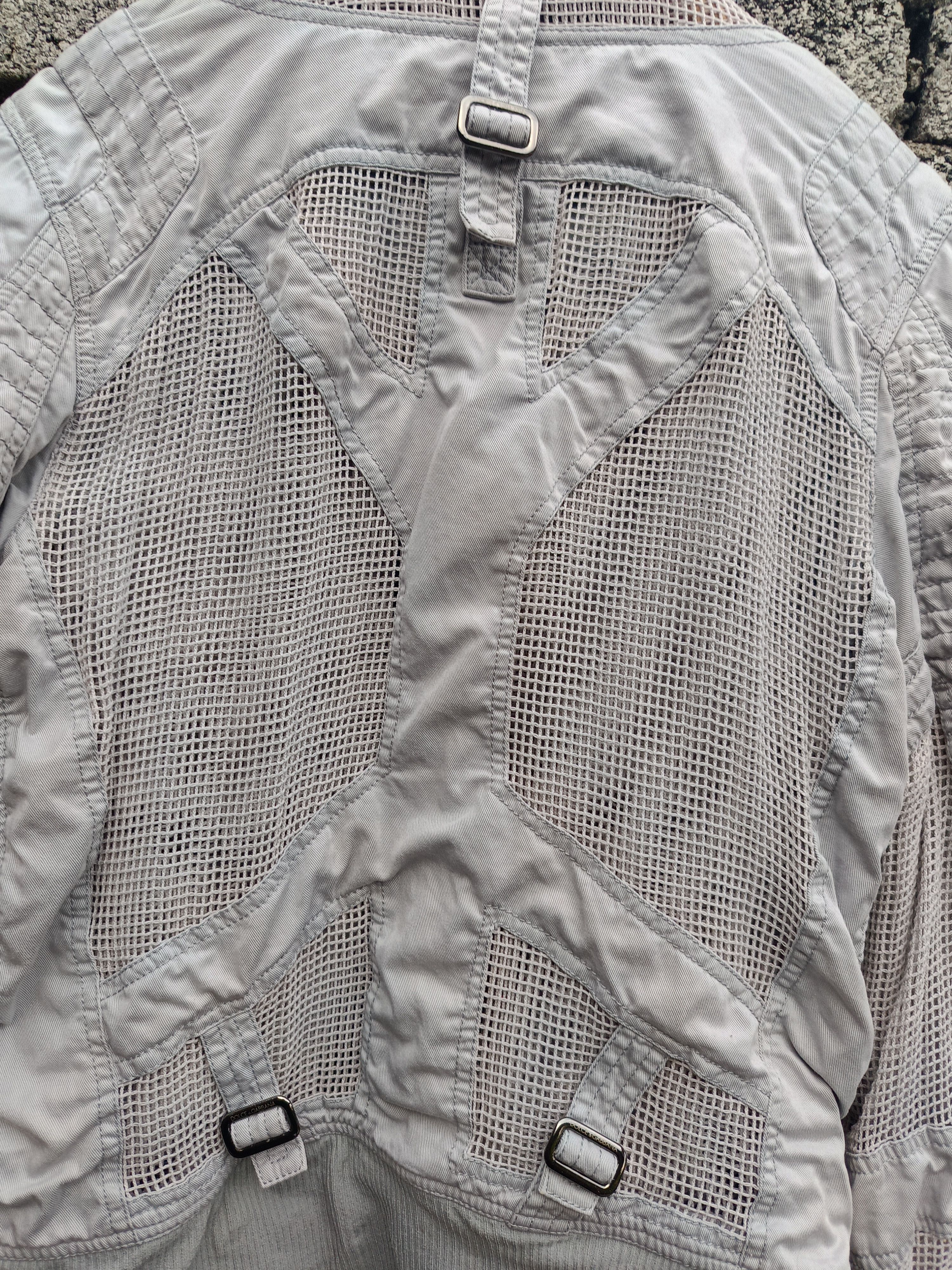 Dolce & Gabbana SS2004 DOLCE AND GABBANA PARACHUTE MESH JACKET Size US S / EU 44-46 / 1 - 10 Thumbnail