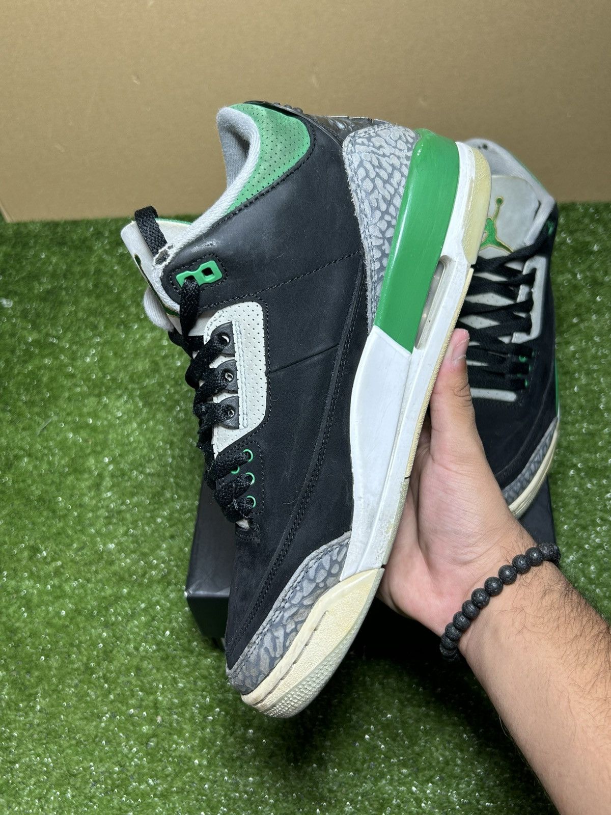 Jordan Brand Jordan 3 Pine Green Size US 8.5 / EU 41-42 - 7 Thumbnail