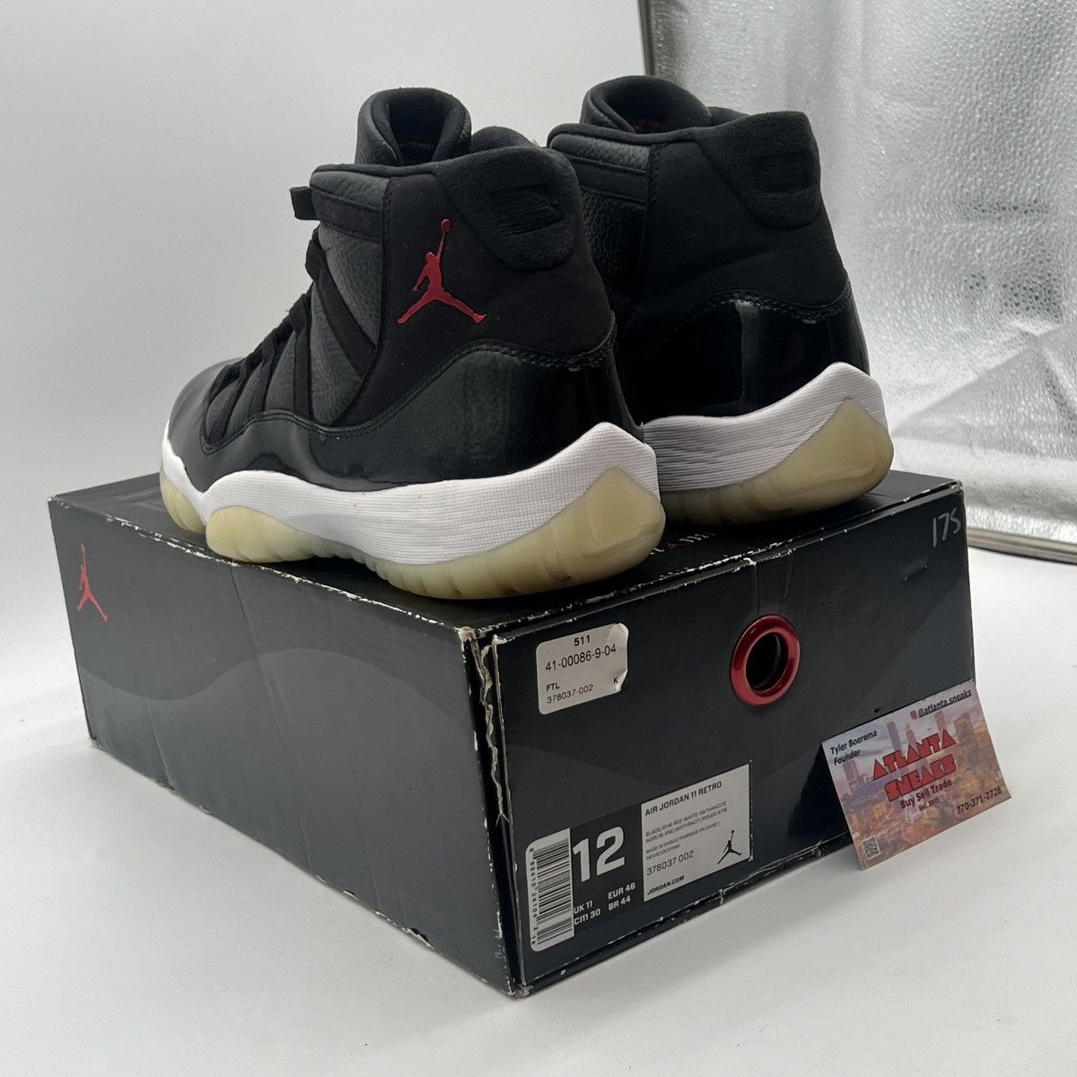 Jordan Brand Air Jordan 11 72-10 Size US 12 / EU 45 - 4 Thumbnail