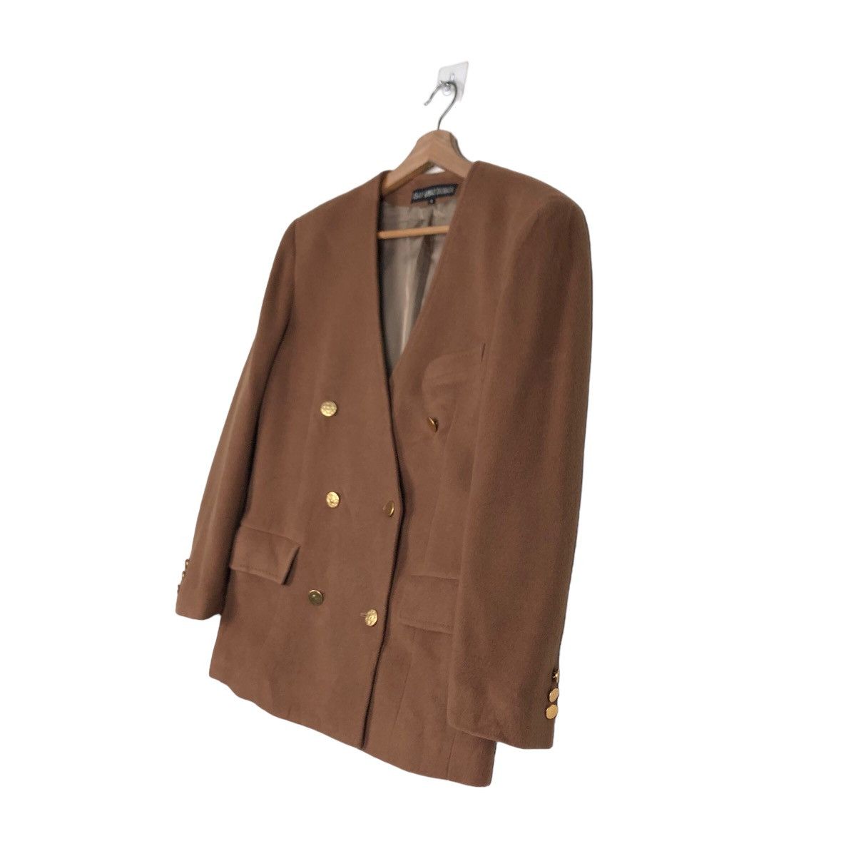 Japanese Brand 🔥Wool Herringbone Jacket 49 AV Junko Shimada Japan Size US M / EU 48-50 / 2 - 2 Thumbnail
