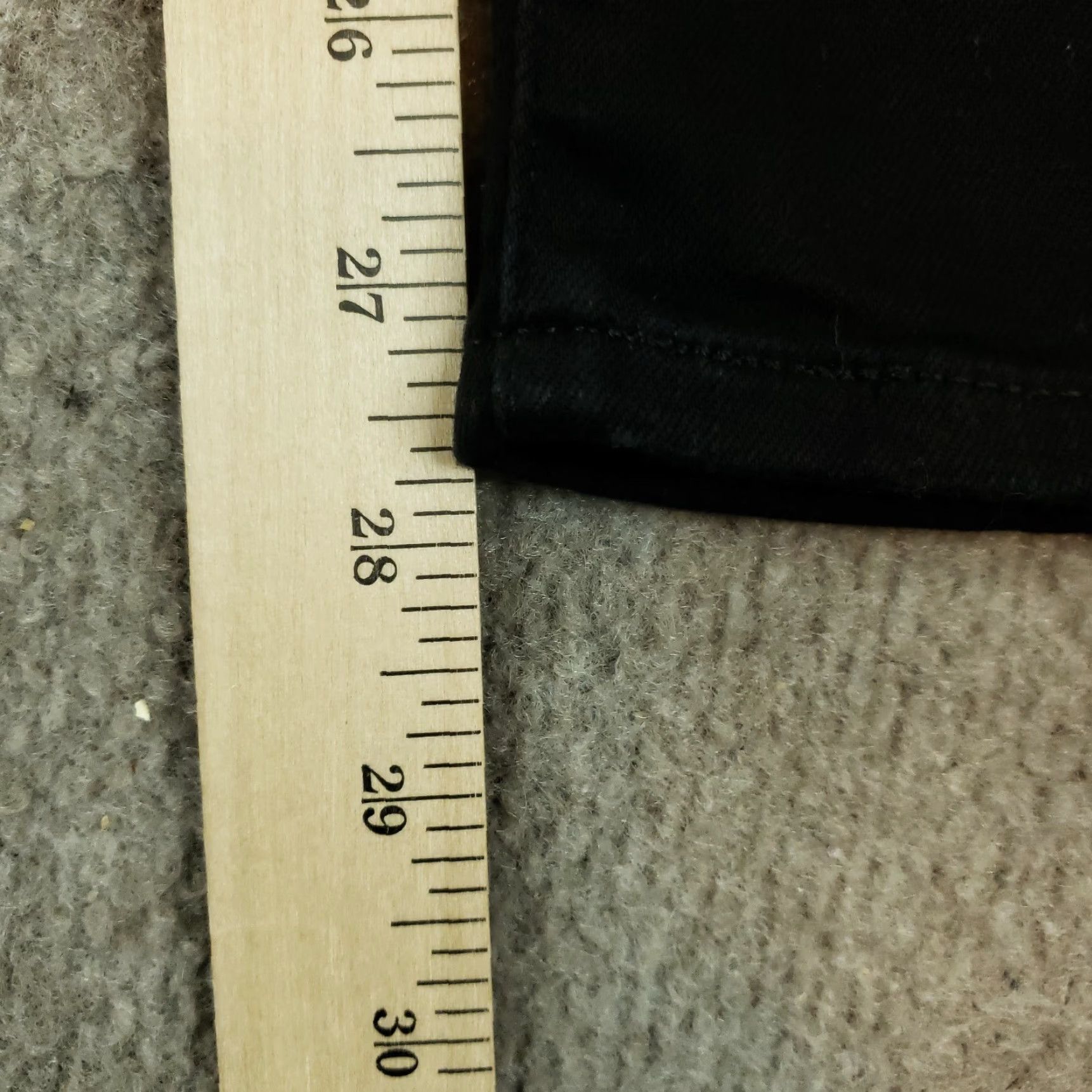 Levi's Levis Jeans Womens Size 26x28 Black Denim High Rise Skinny Casual Stretch Size 26" / US 2 / IT 38 - 3 Thumbnail