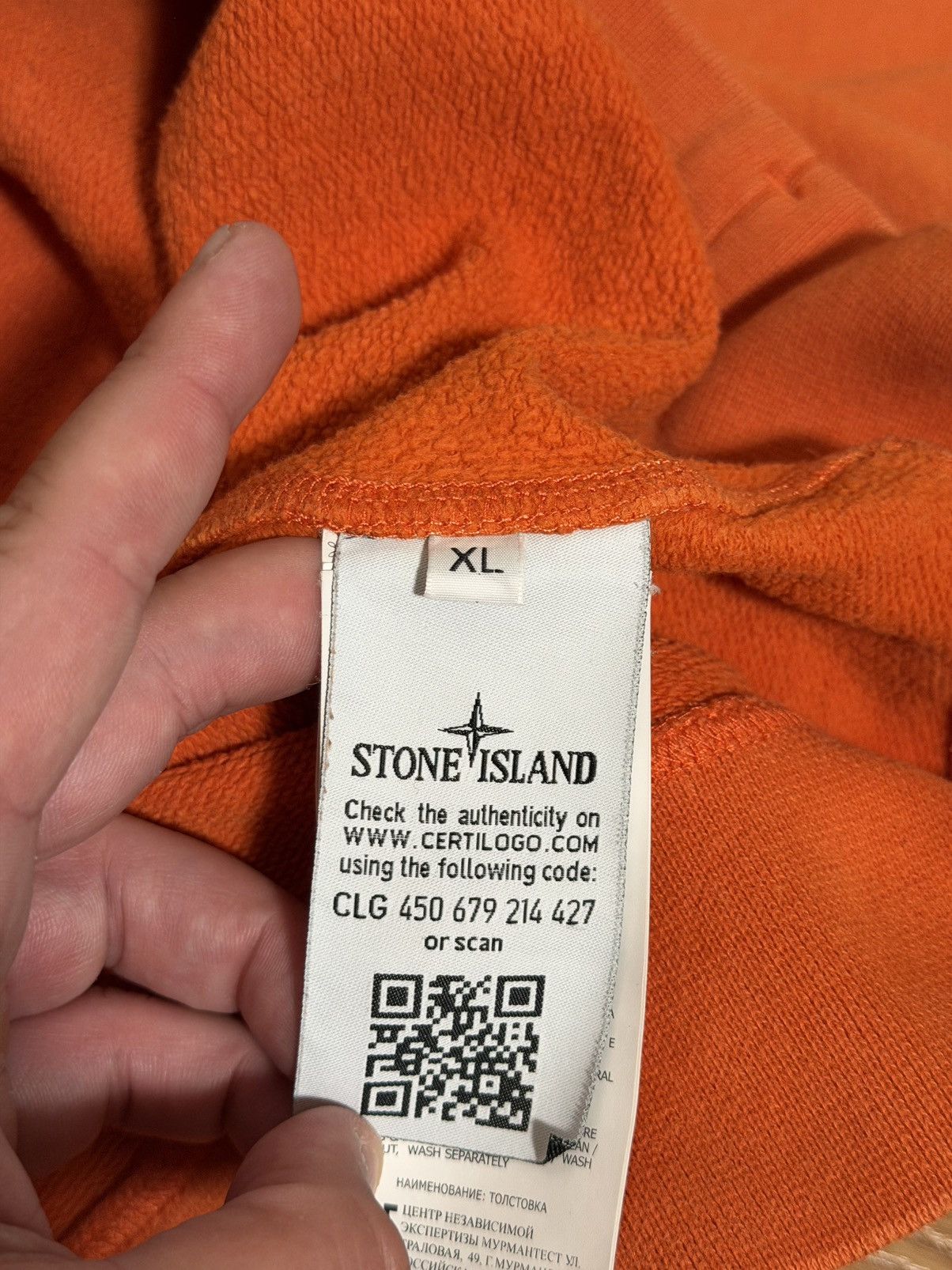 Stone Island 🔥370$ Stone Island Garment Dyed Crew Neck Sweatshirt/Sweat Size US XL / EU 56 / 4 - 12 Thumbnail