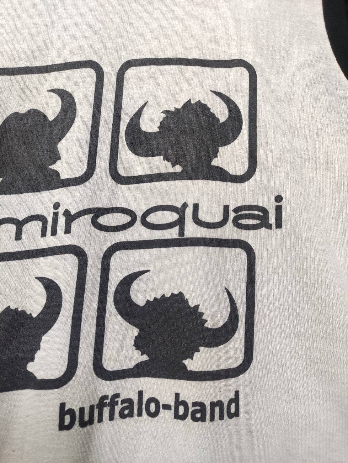 Band Tees Vtg 90's Jamiroquai Buffalo-Band Sleeveless Shirt. Size US M / EU 48-50 / 2 - 4 Thumbnail