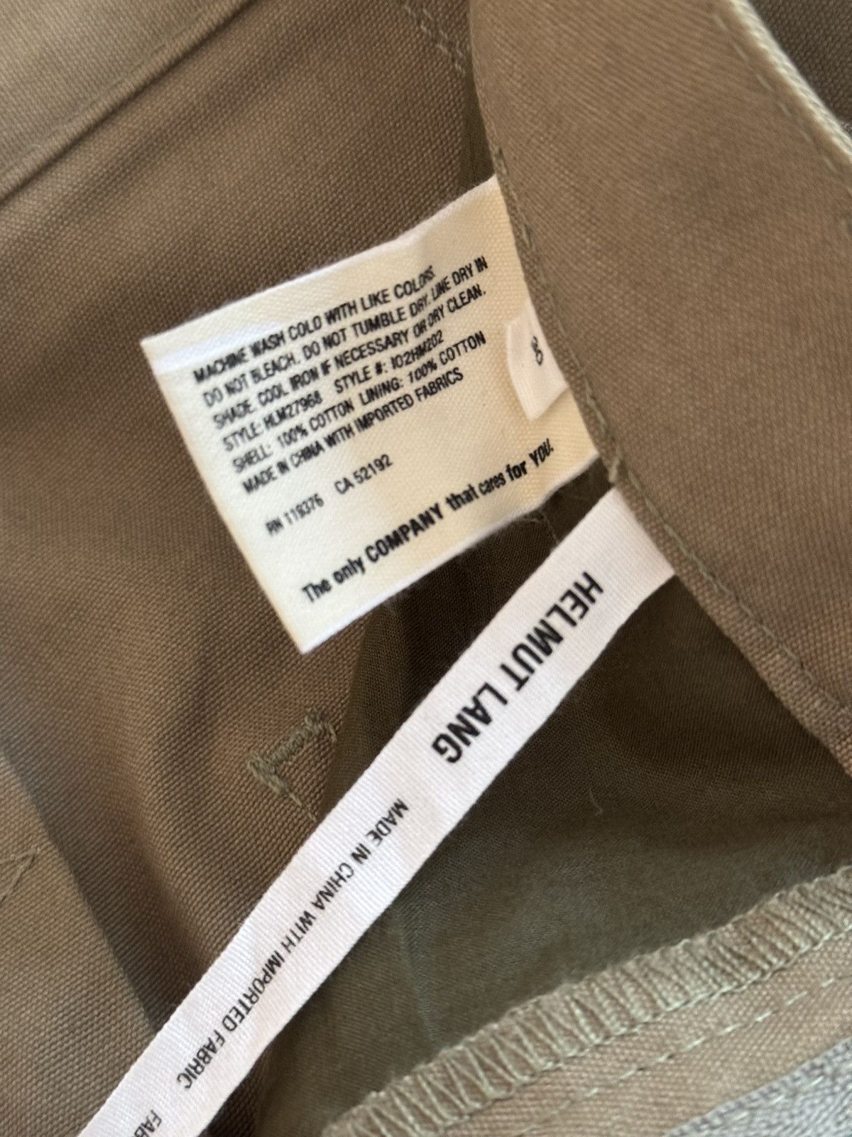Helmut Lang Helmut Lang green trousers Size US 30 / EU 46 - 4 Thumbnail