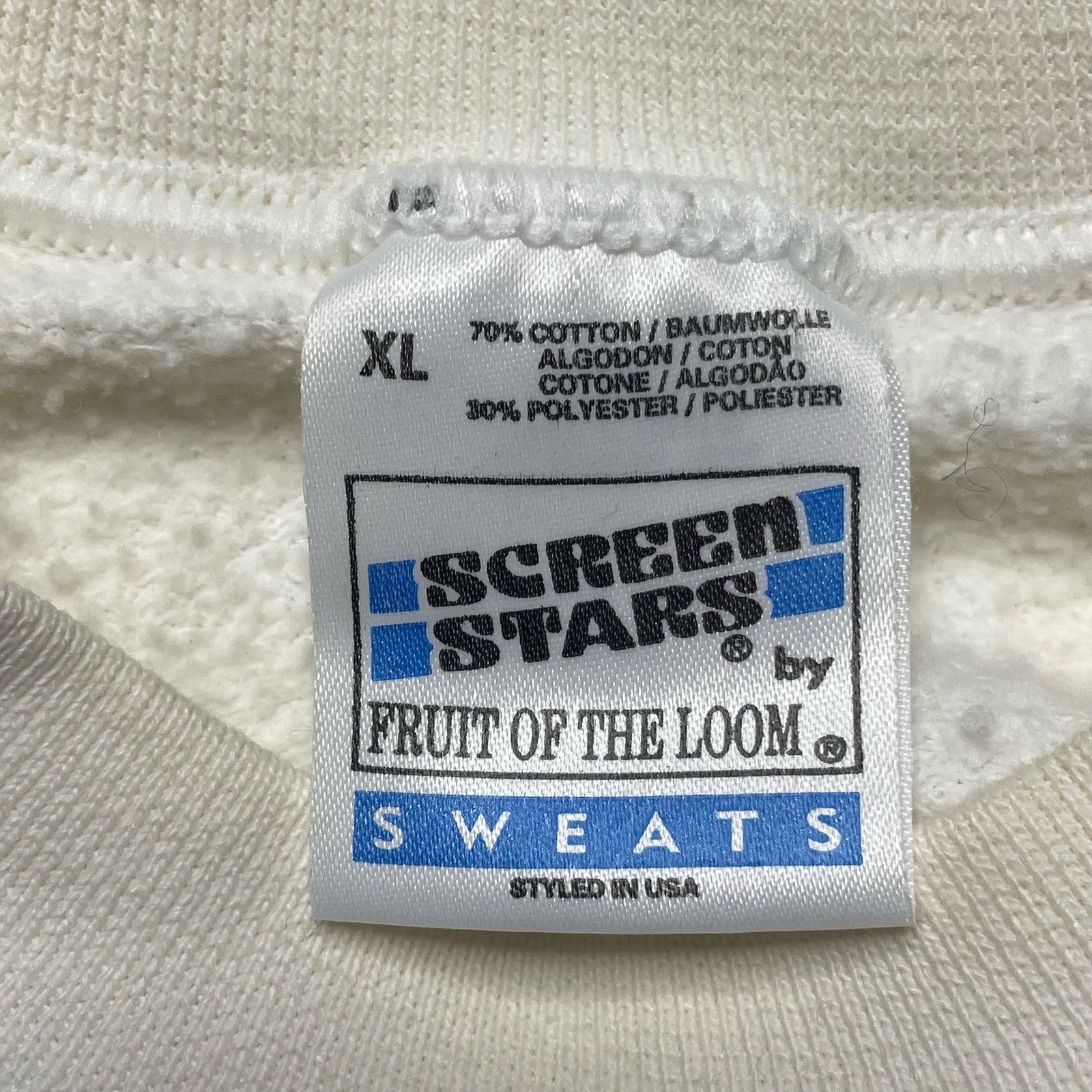 Fruit Of The Loom Monaco Monte Carlo Sweatshirt Size XL / US 12-14 / IT 48-50 - 3 Thumbnail