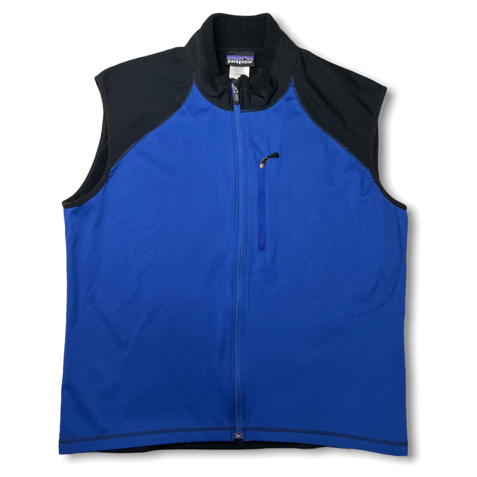 Patagonia Patagonia Wind Shield Vest Blue XL Hybrid Soft Shell Size US XL / EU 56 / 4 - 1 Thumbnail