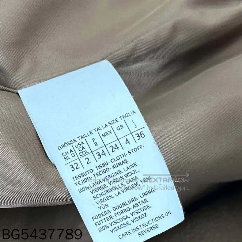 Max Mara Max Mara Chestnut Wool Coat Size XS / US 0-2 / IT 36-38 - 4 Thumbnail