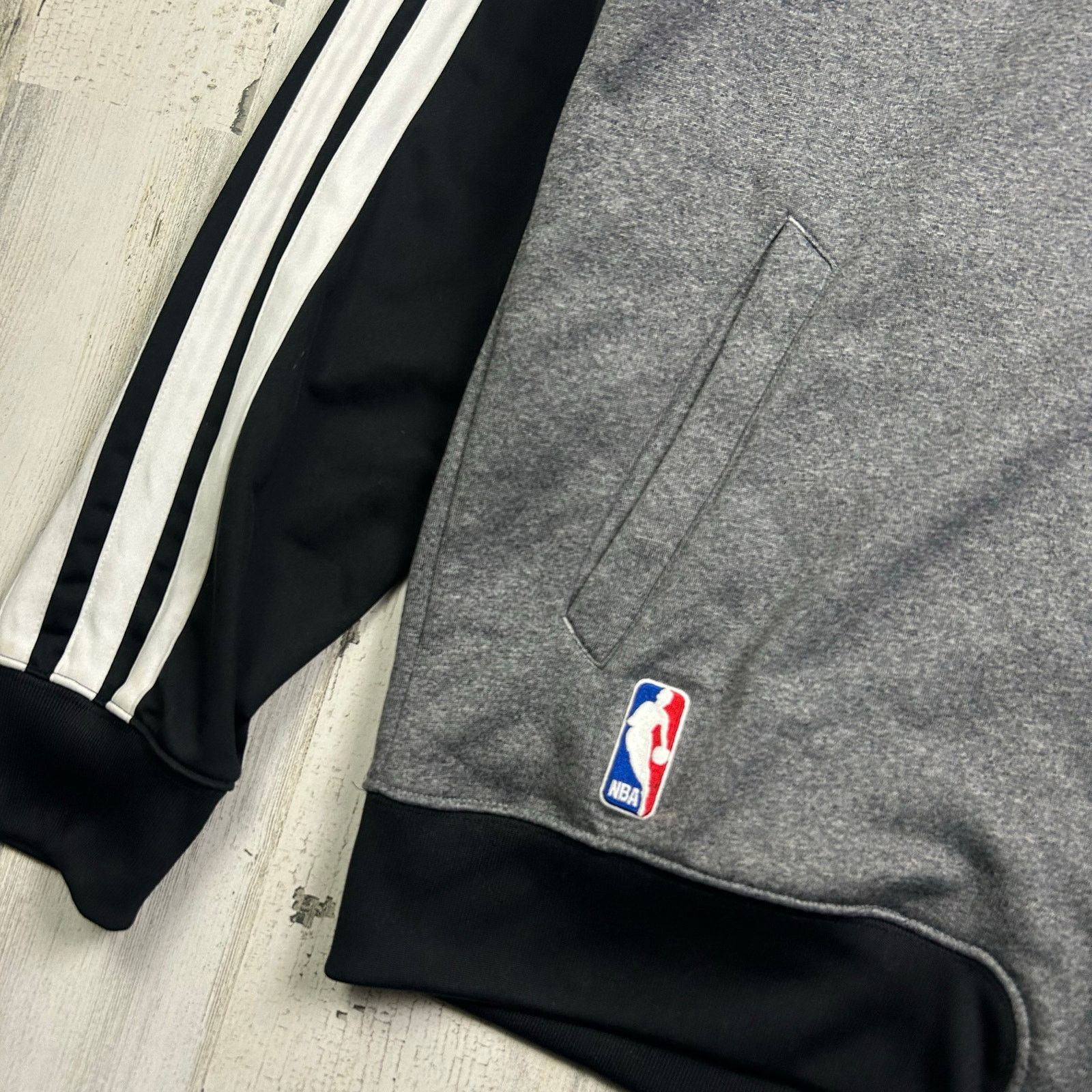 Adidas Adidas Orlando Magic On-Court Warm-Up Jacket Size US XL / EU 56 / 4 - 3 Thumbnail