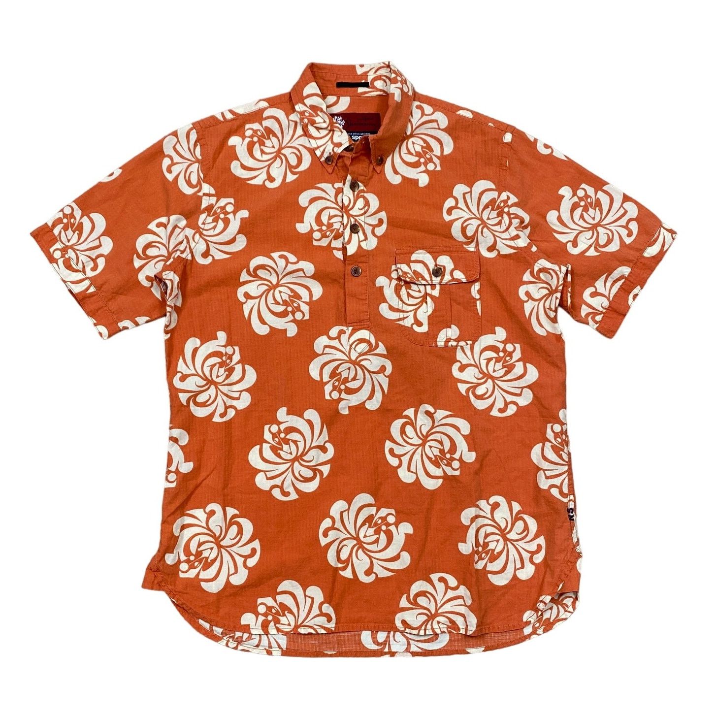 Reyn Spooner Alfred Shaheen Hawaiian Pullover Shirt Men's S