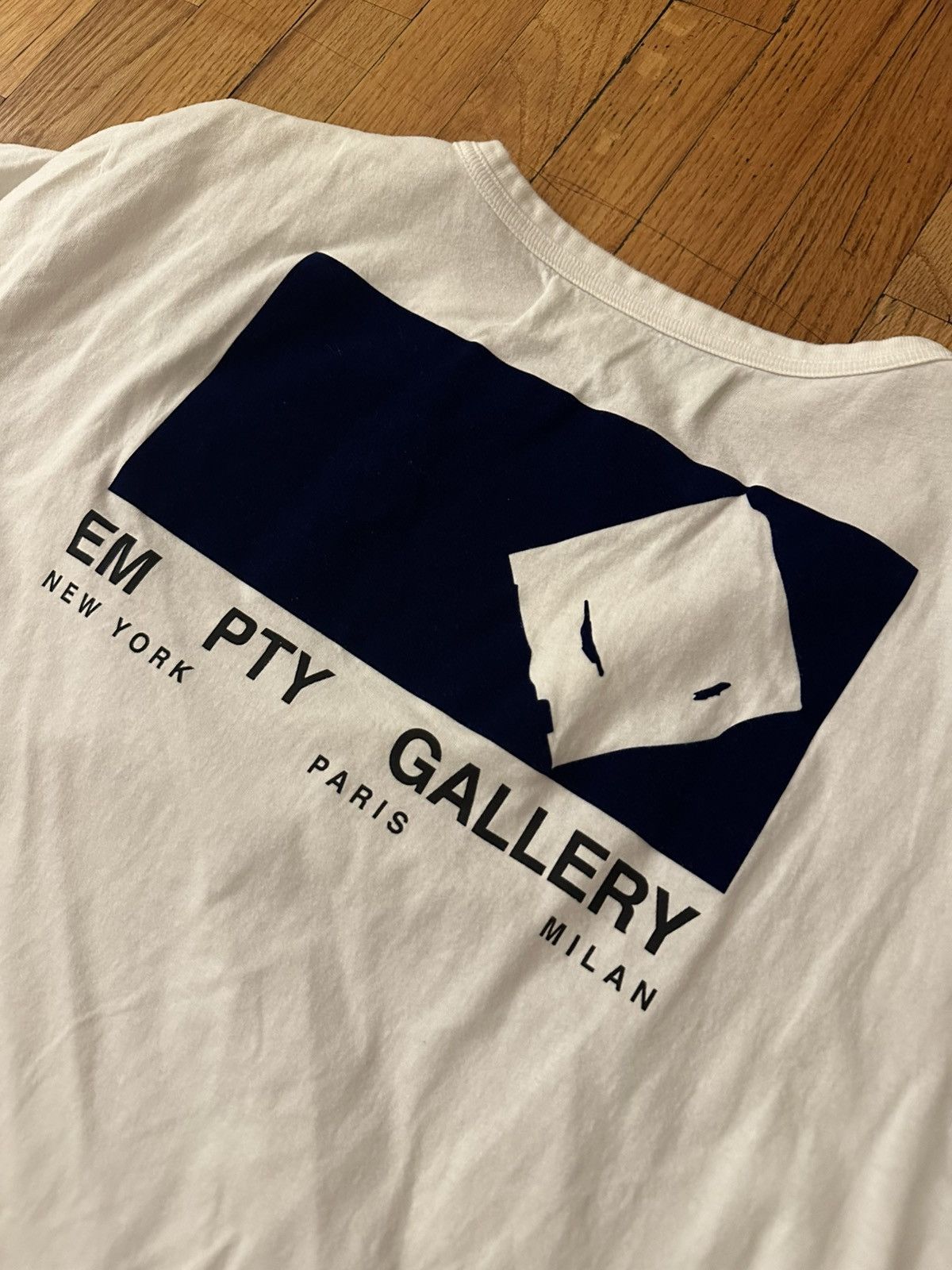 Other Off-White EM PTY Gallery T-Shirt RARE XL Size US XXL / EU 58 / 5 - 6 Thumbnail
