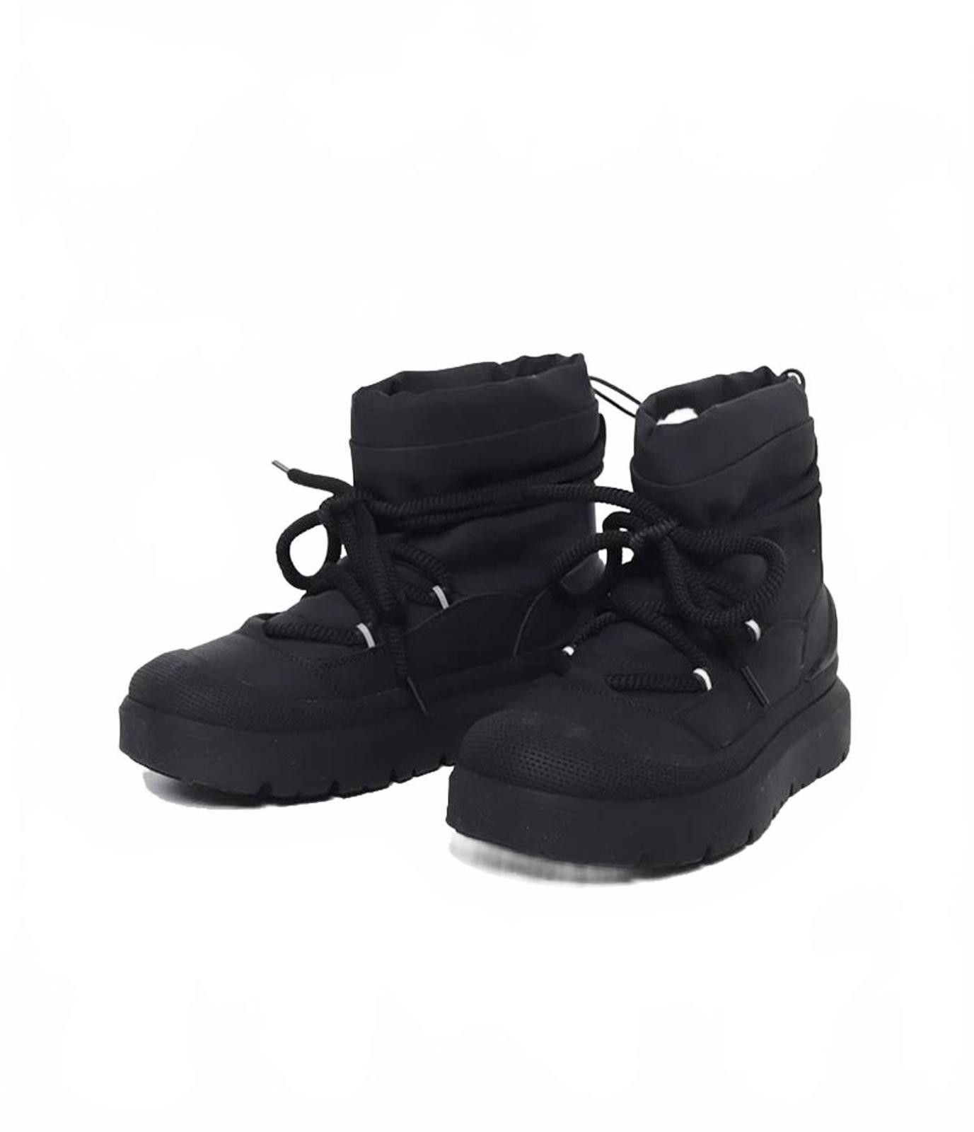 Japanese Brand Chunky Lace Padded Snow Boot | Thick-Sole Puffer Shoe Size US 8 / EU 41 - 1 Thumbnail