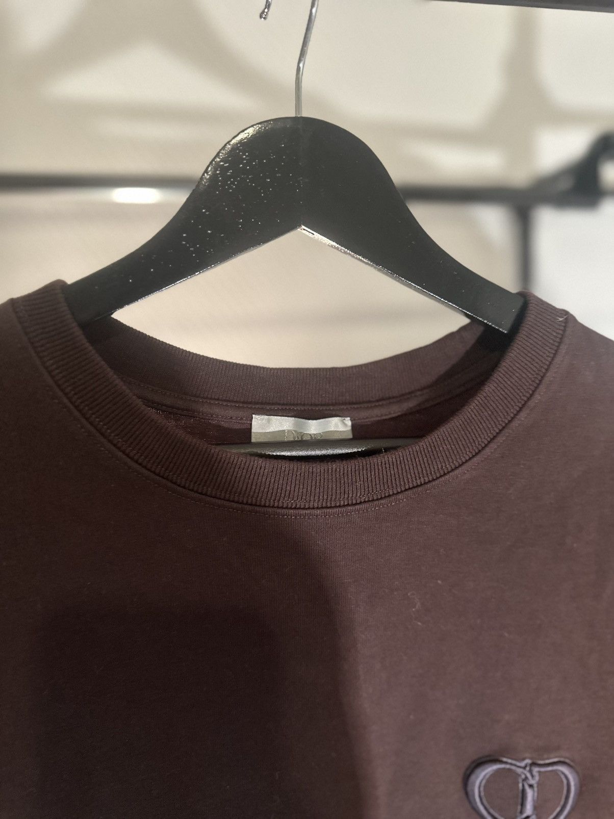 Dior Dior CD Icon Embroidered Logo T-Shirt Brown Size M Size US M / EU 48-50 / 2 - 3 Thumbnail