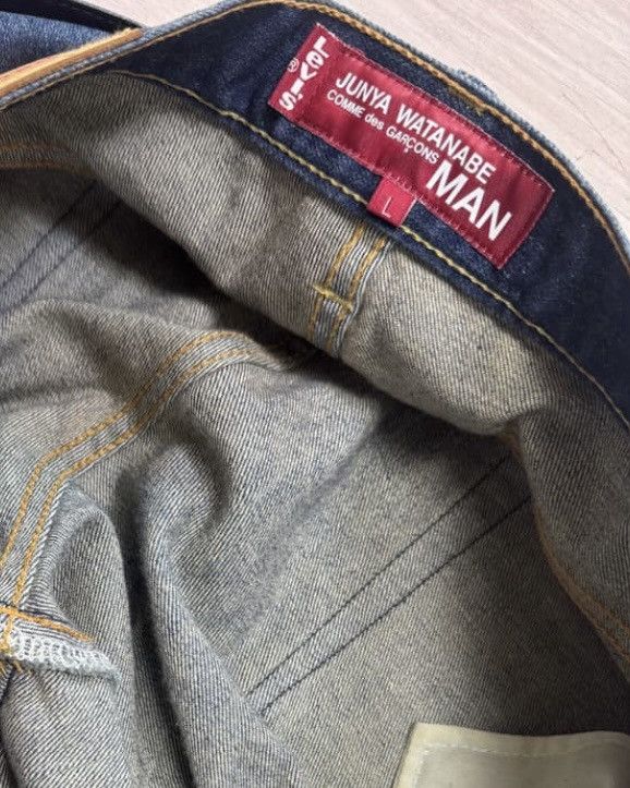 Junya Watanabe × Levi's 18SS Junya Watanabe x Levis Patchwork Denim Jean Size US 36 / EU 52 - 6 Thumbnail