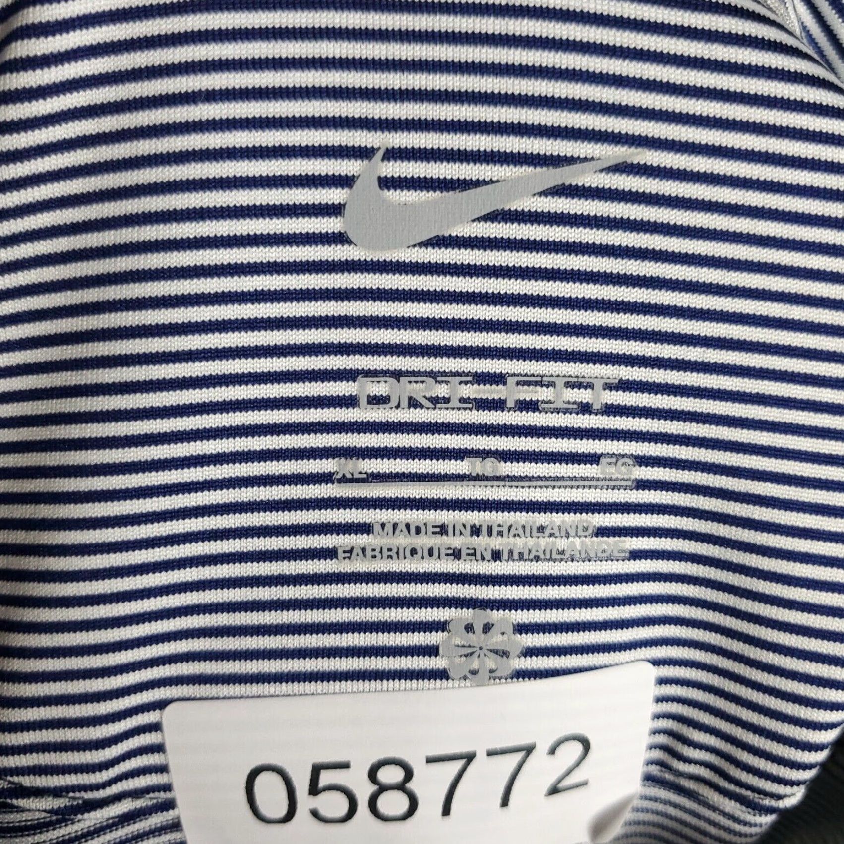 Nike Nike Polo Shirt Mens XL Blue Striped Swoosh Golf Casual Short Sleeve Polo Shirt Mens XL Blue Striped Nike Swoosh Golf Casual Short Sleeve Size US XL / EU 56 / 4 - 7 Thumbnail