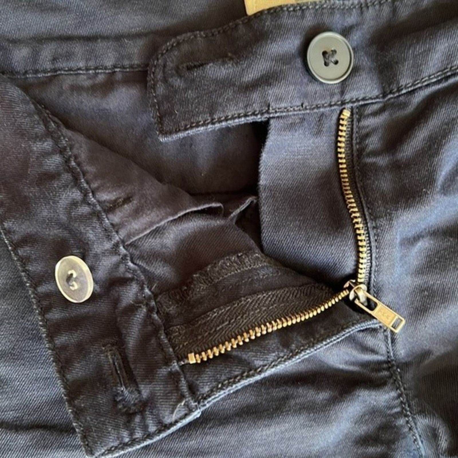 Ann Taylor Ann Taylor Loft Navy Blue Chino Pants, 2P Size 26" / US 2 / IT 38 - 3 Thumbnail