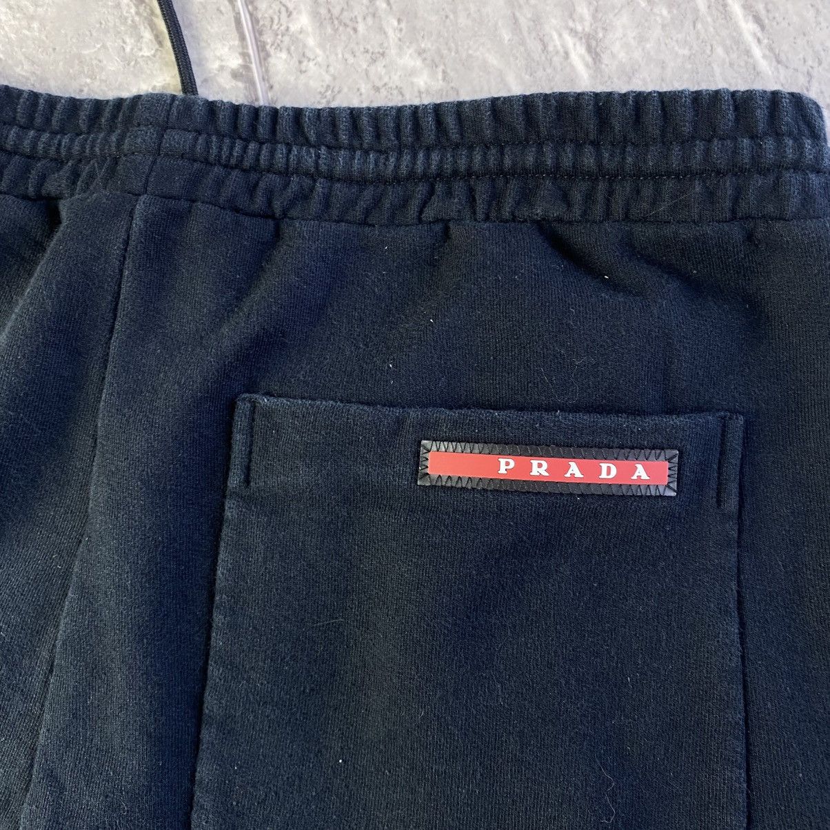 Prada Vintage Prada Red Tab Sweatpants Size US 30 / EU 46 - 4 Thumbnail