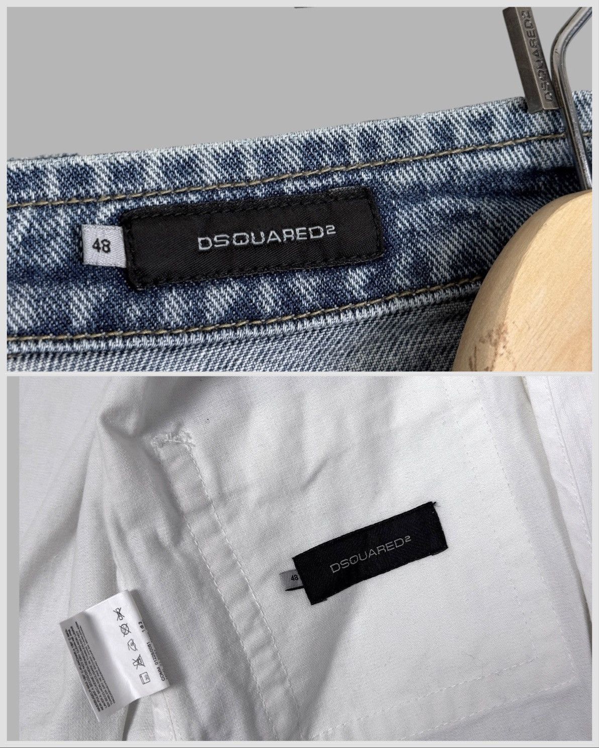 Dsquared2 SS 2005 Dsquared2 3 in 1 Tattoo Denim Jacket. Size US M / EU 48-50 / 2 - 8 Thumbnail