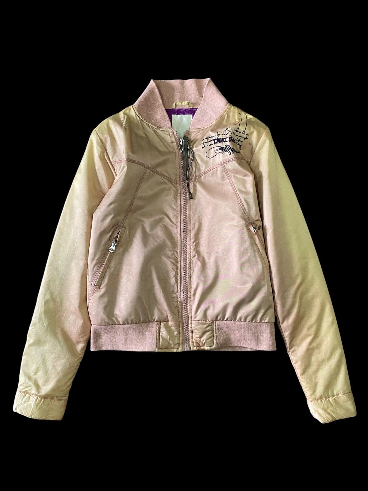 Diesel Diesel Bomber Jacket Sukajan Style Size M / US 6-8 / IT 42-44 - 2 Thumbnail