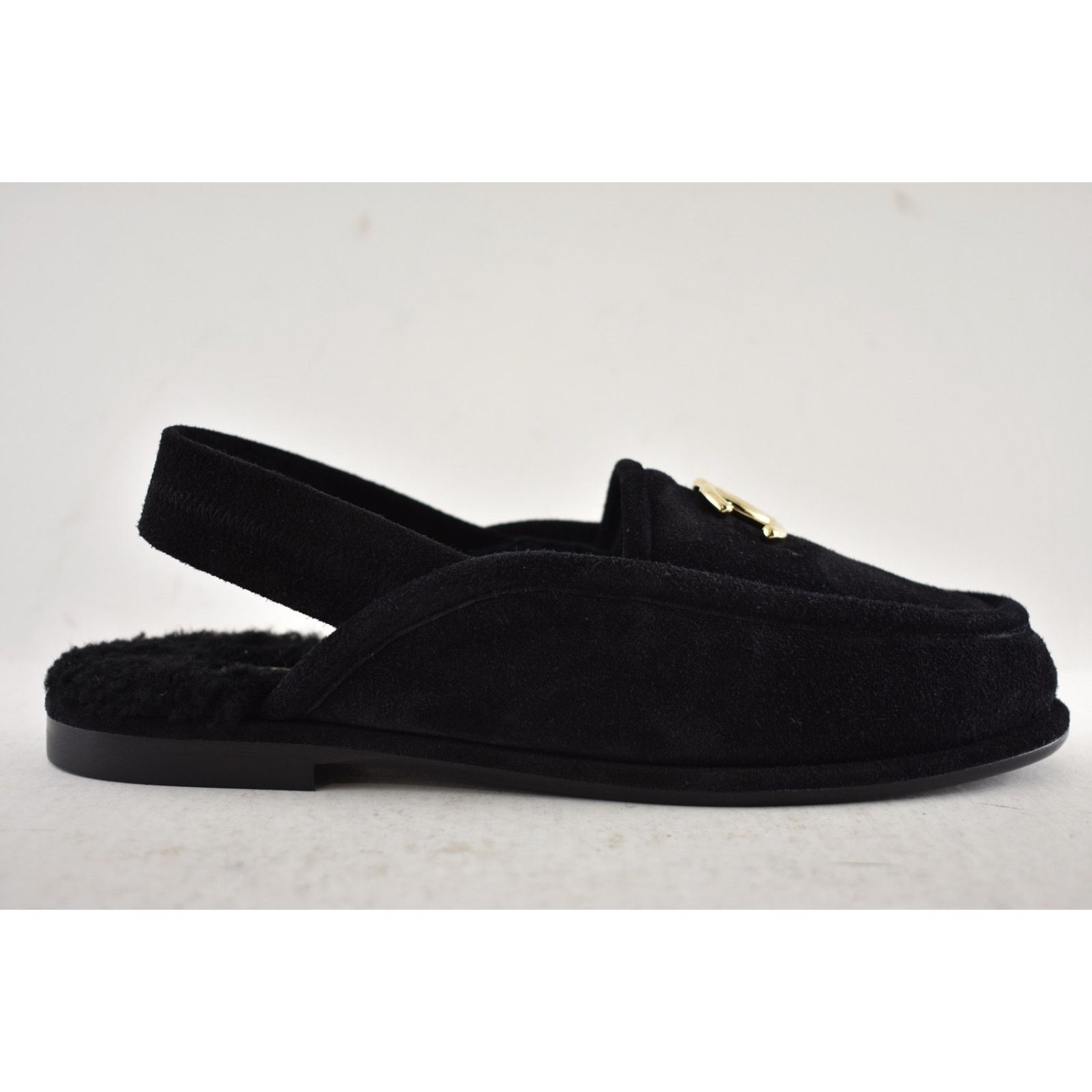 Chanel Shearling CC Moccasin Ballet Slingback Loafer Flat 36.5 Size US 6.5 / IT 36.5 - 2 Thumbnail