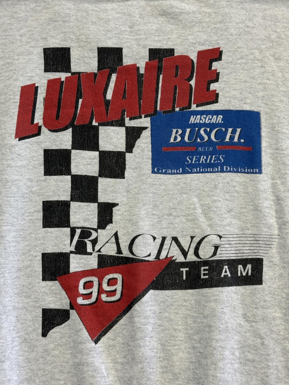 Fruit Of The Loom Vintage Luxaire Racing Team 99 Crewneck Nascar Busch Beer Size US XXL / EU 58 / 5 - 1 Thumbnail