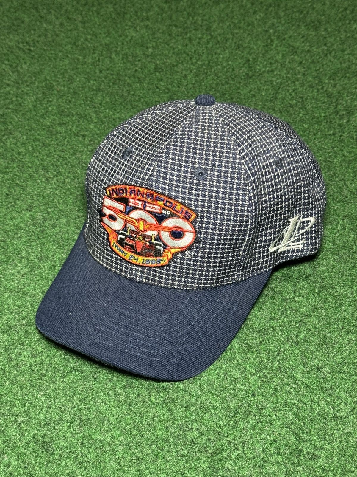 Logo Athletic Indianapolis 500 Logo Athletic Racing Strapback Cap Hat Size ONE SIZE - 1 Thumbnail