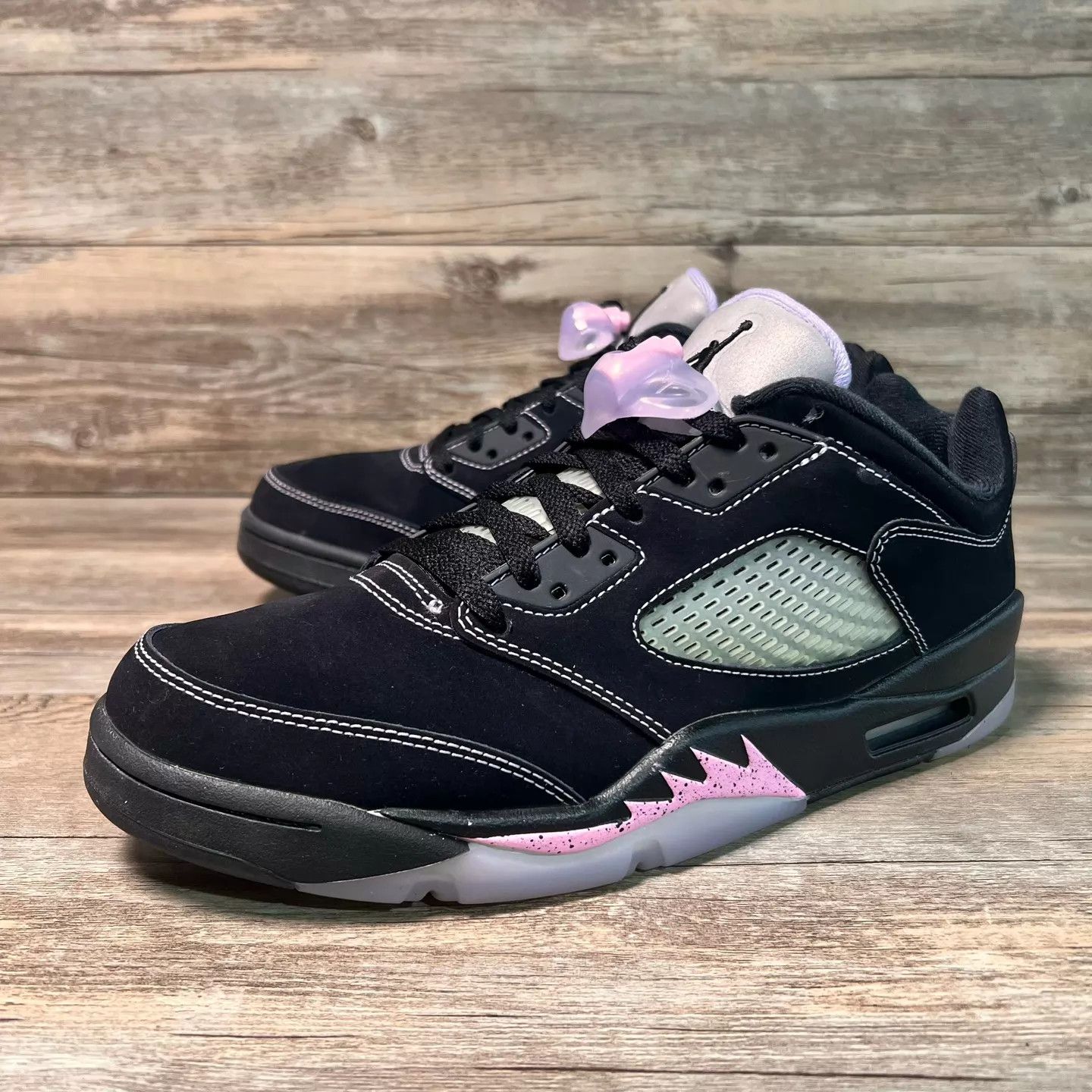 Nike Men's Air Jordan 5 Low Dongdan Black Purple DX4355-015 Size US 11 / EU 44 - 1 Thumbnail
