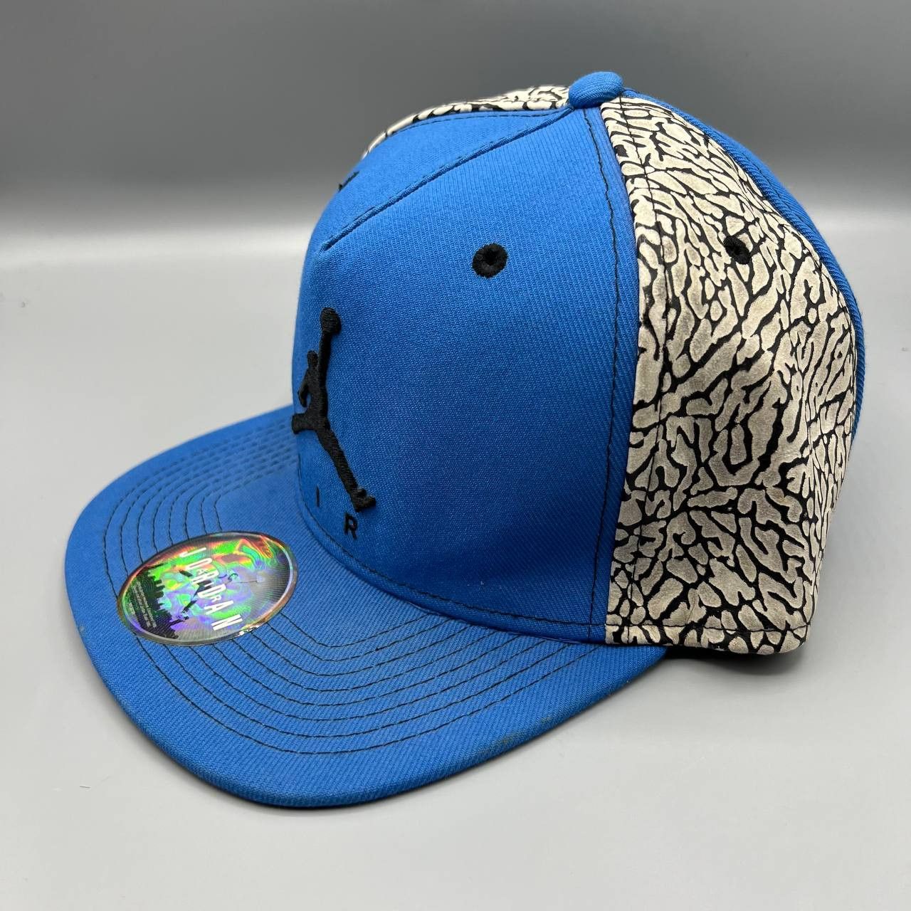 Jordan Brand Air Jordan Hat Men Cement Elephant Jumpman Snap Back Cap Size ONE SIZE - 2 Thumbnail