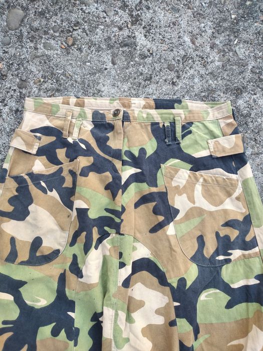 Archival Clothing 2000s camouflage reworked harem pants | Grailed