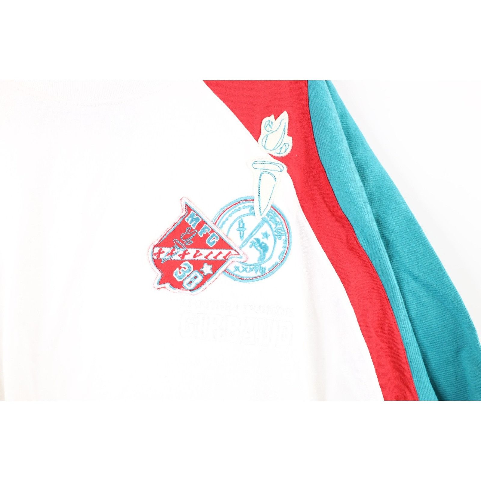 Marithe + Francois Girbaud × Vintage NOS Vintage 90s Marithe Francois Girbaud Torch T-Shirt 3XL Size US XXL / EU 58 / 5 - 4 Thumbnail