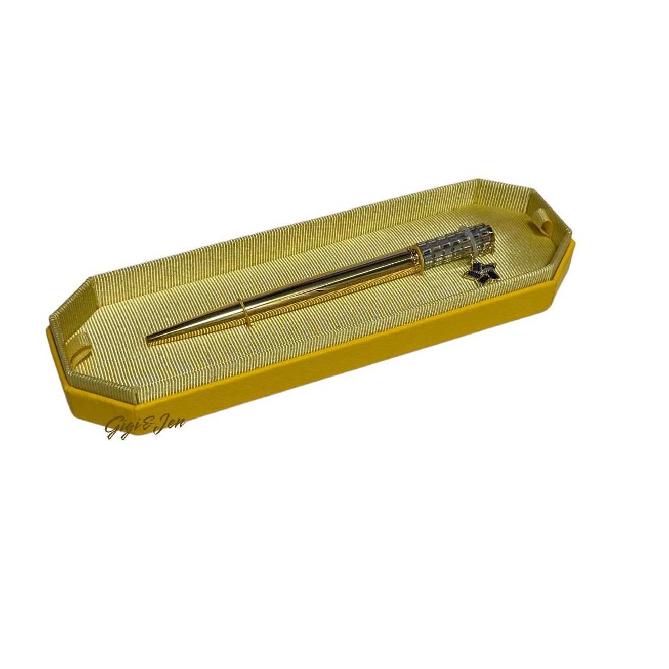 Swarovski Swarovski Celebration 2022 ballpoint pen Star, White, Gold Size ONE SIZE - 5 Thumbnail