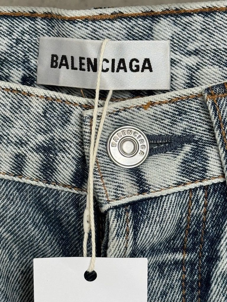 Balenciaga Balenciaga "Archetype" Light Blue Jeans FW17 Size 27" / US 4 / IT 40 - 5 Thumbnail