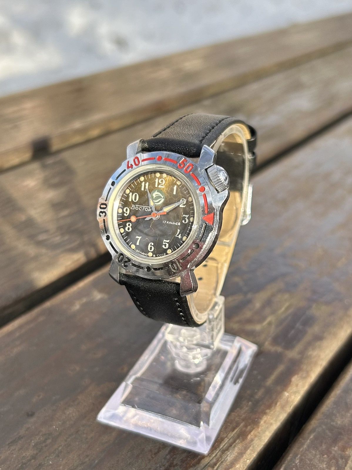 Vintage Vintage Watch Soviet USSR Mechanical Wostok Junior Size ONE SIZE - 3 Thumbnail