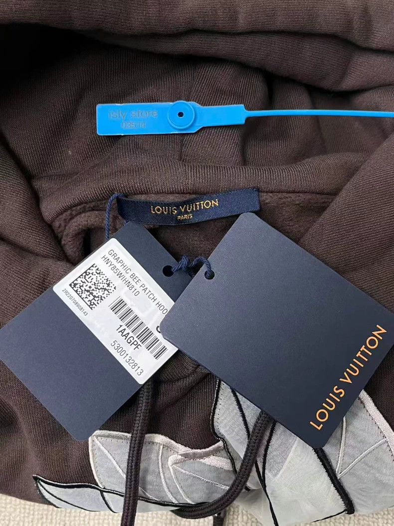 Louis Vuitton Louis Vuitton Logo Cartoon Drawstring Hooded Long Sleeve S Size US S / EU 44-46 / 1 - 4 Thumbnail