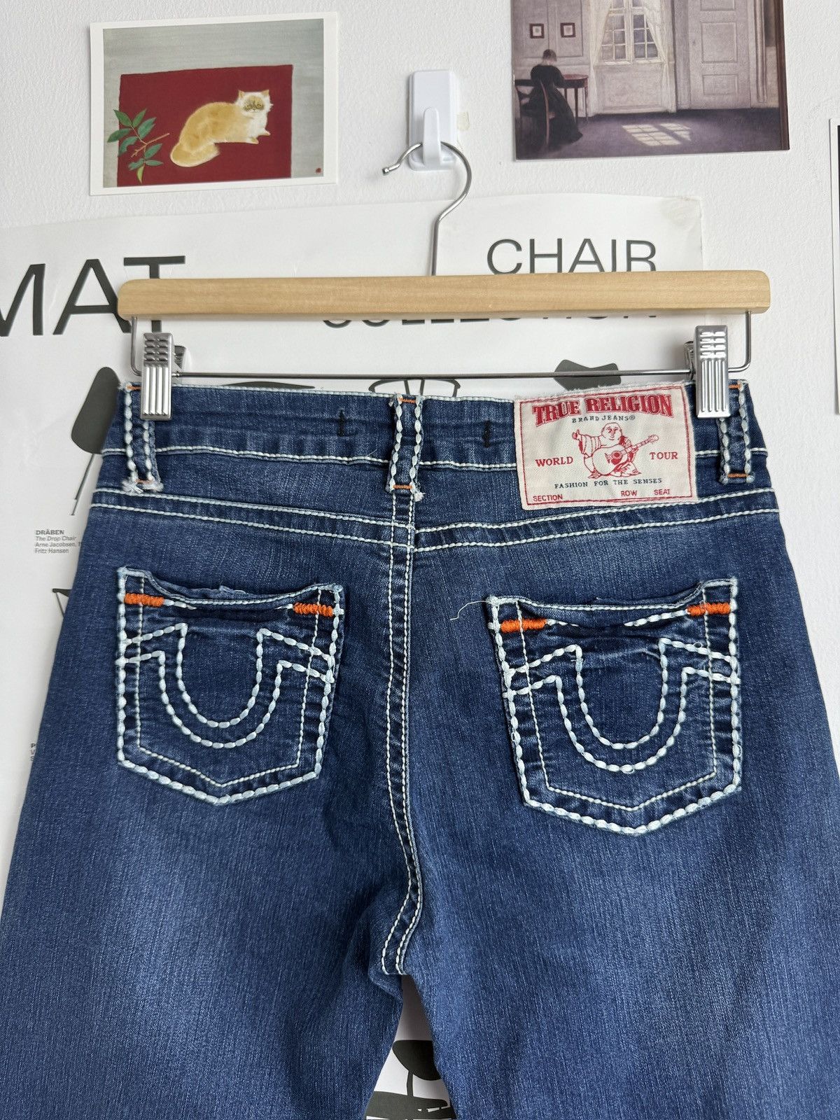 True Religion True religion flared denim pants 31 skate chief keef opium Size 31" - 3 Thumbnail