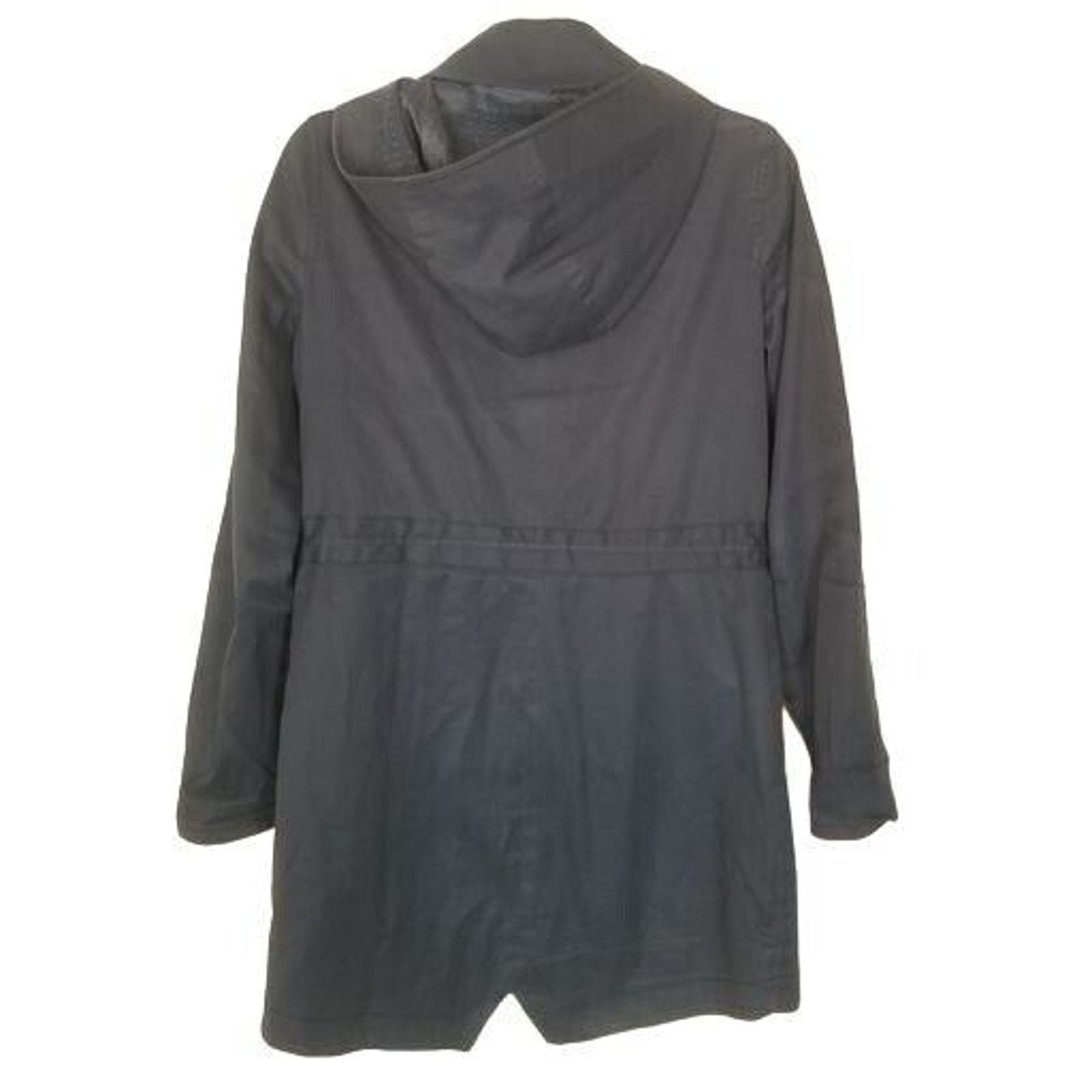 Brooks Brothers Brooks Brothers Women Parka jacket Full Zip 4 Navy Blue Hood Size S / US 4 / IT 40 - 8 Thumbnail