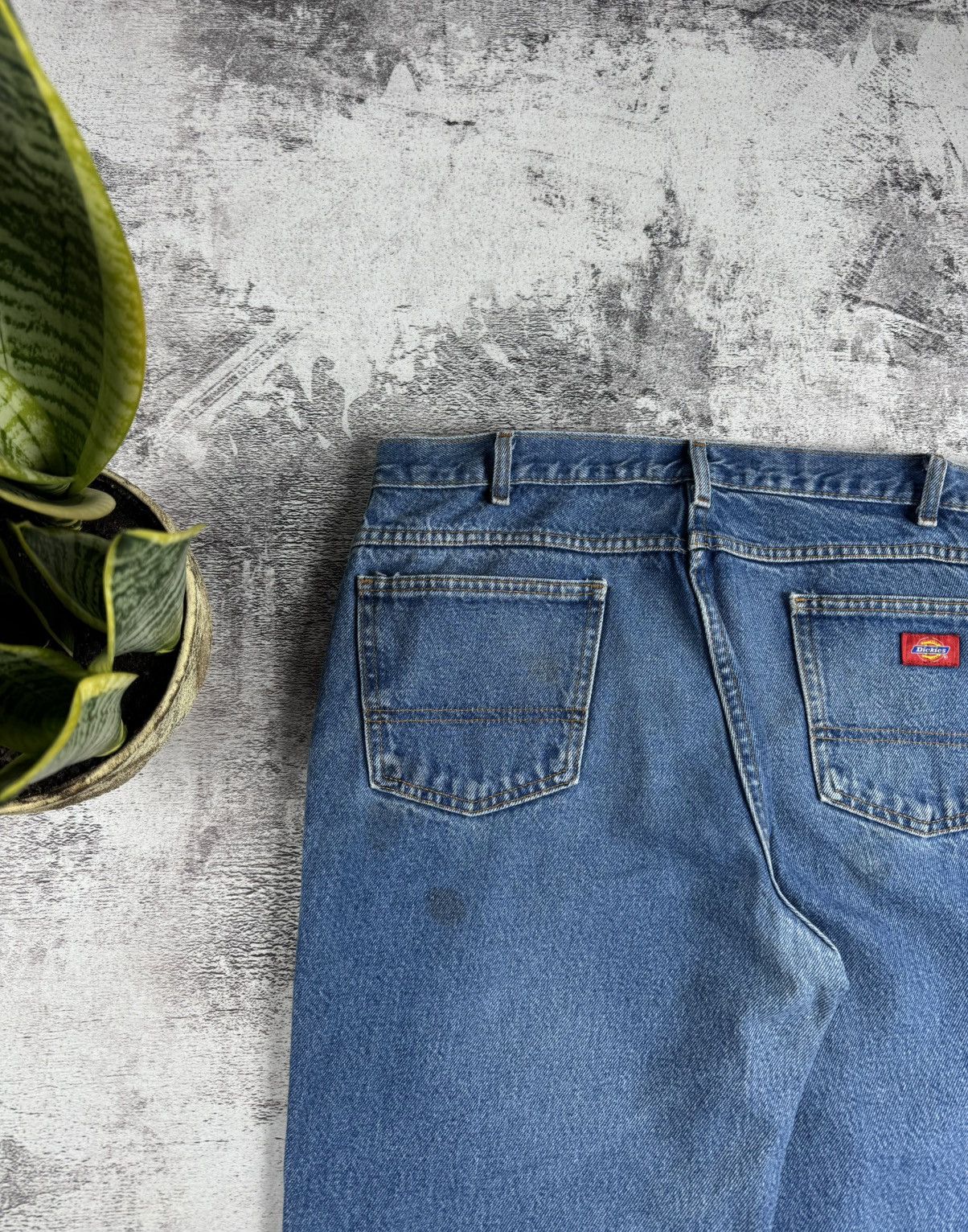 Dickies Faded Dickies Work Y2K Very Worn Denim 38/32 Jeans Pants Size US 38 / EU 54 - 19 Thumbnail