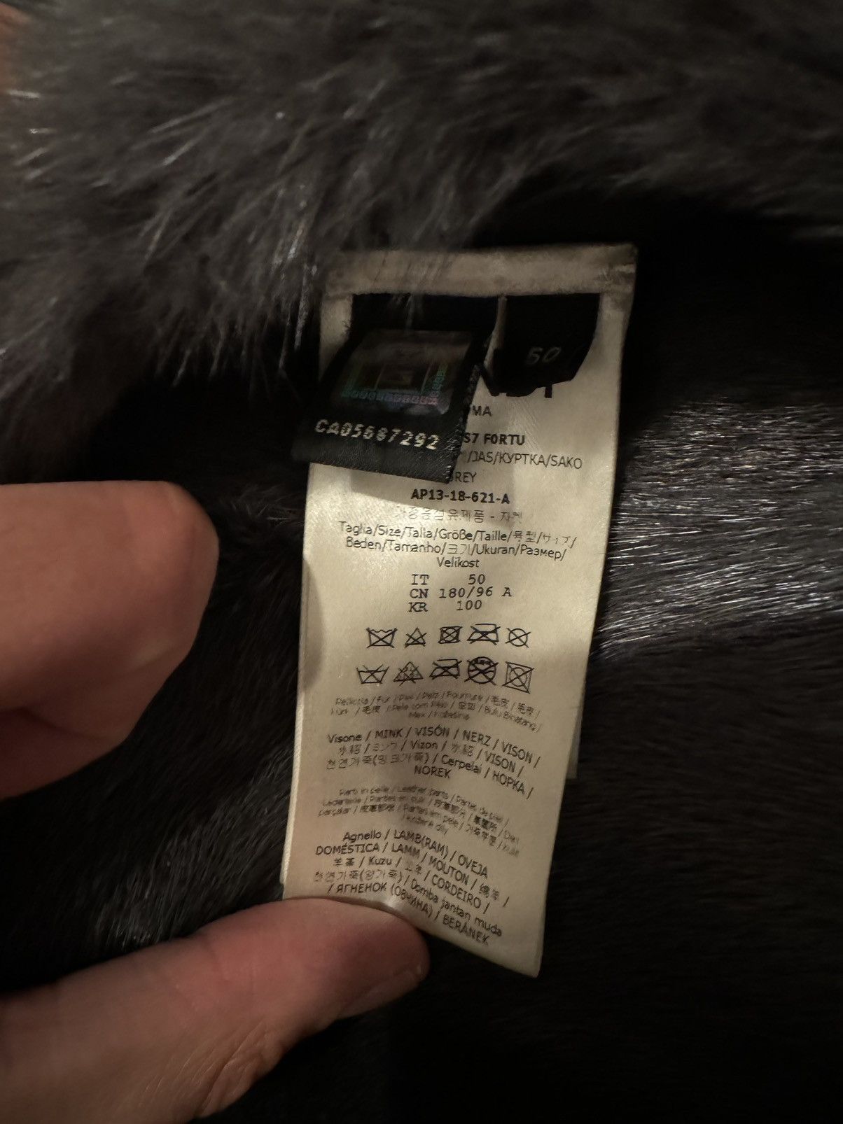 Fendi Mink Fur Logo Mania Jacket Size US M / EU 48-50 / 2 - 7 Thumbnail