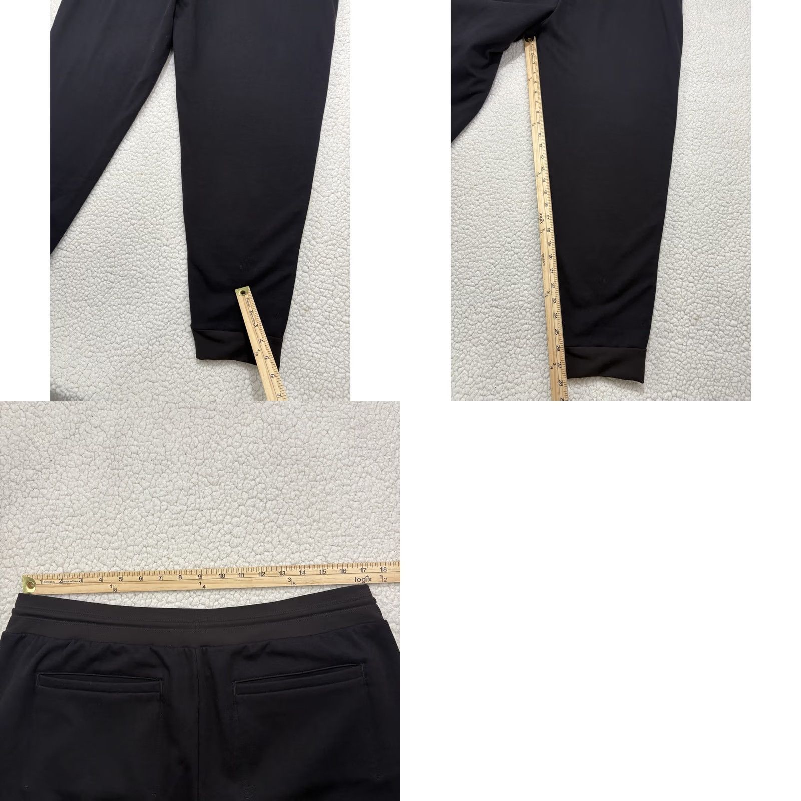 Athleta VINTAGE? Athleta Solstice Apres Ski Quilted Jogger Pants Women’s 16 Black Insulated Size 38" / US 16 / IT 52 - 8 Thumbnail